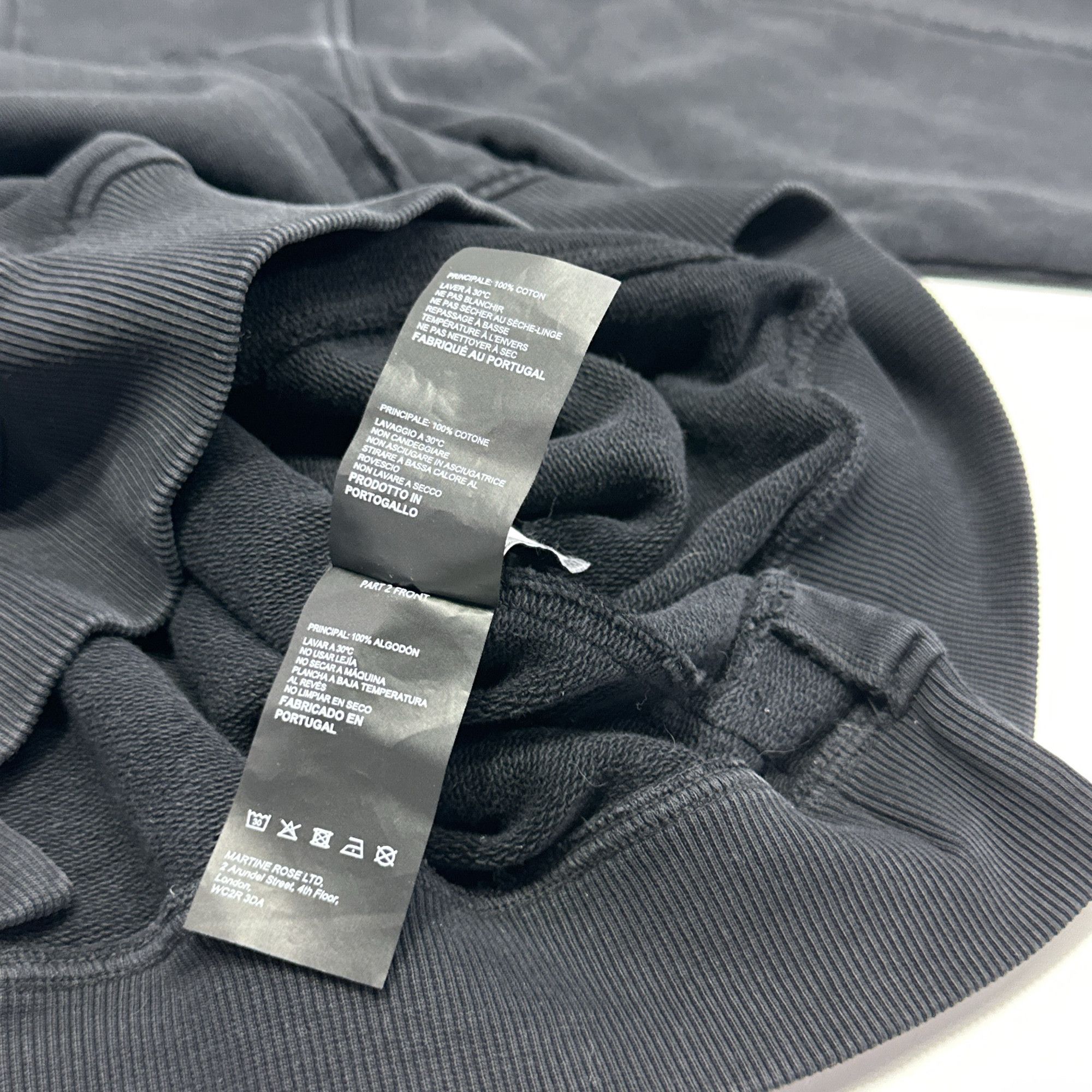 Martine Rose Martine Rose Logo Zip Sweatshirt Size S Size US S / EU 44-46 / 1 - 5 Thumbnail
