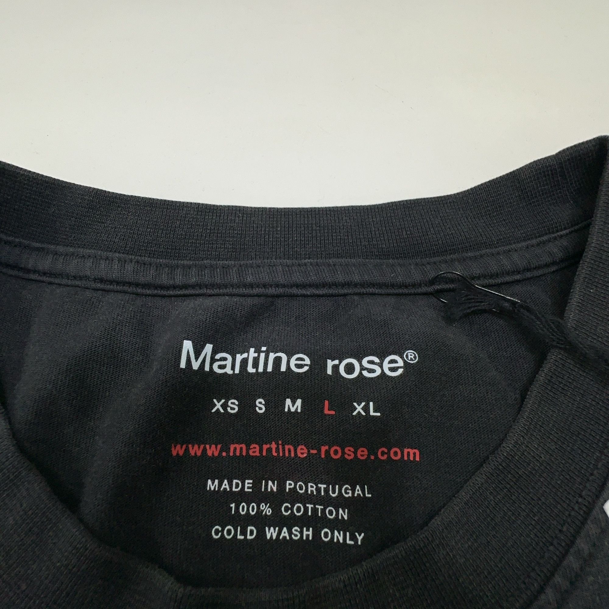 Martine Rose Martine Rose Logo Print T-Shirt Size L Size US L / EU 52-54 / 3 - 3 Thumbnail