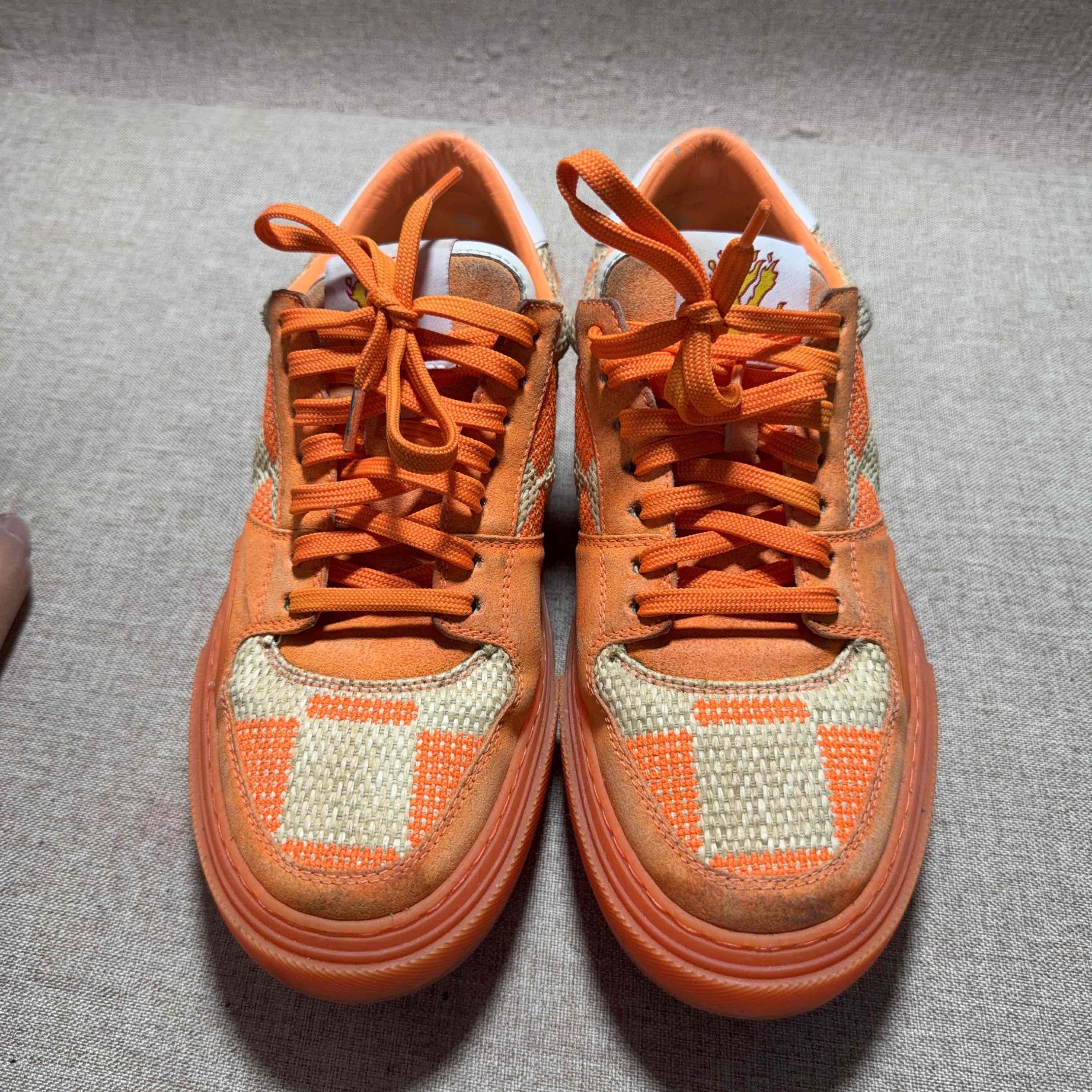 Louis Vuitton Louis Vuitton Ollie Damier Low-Top Sneakers Size 6.5 Size US 6.5 / EU 39-40 - 2 Thumbnail