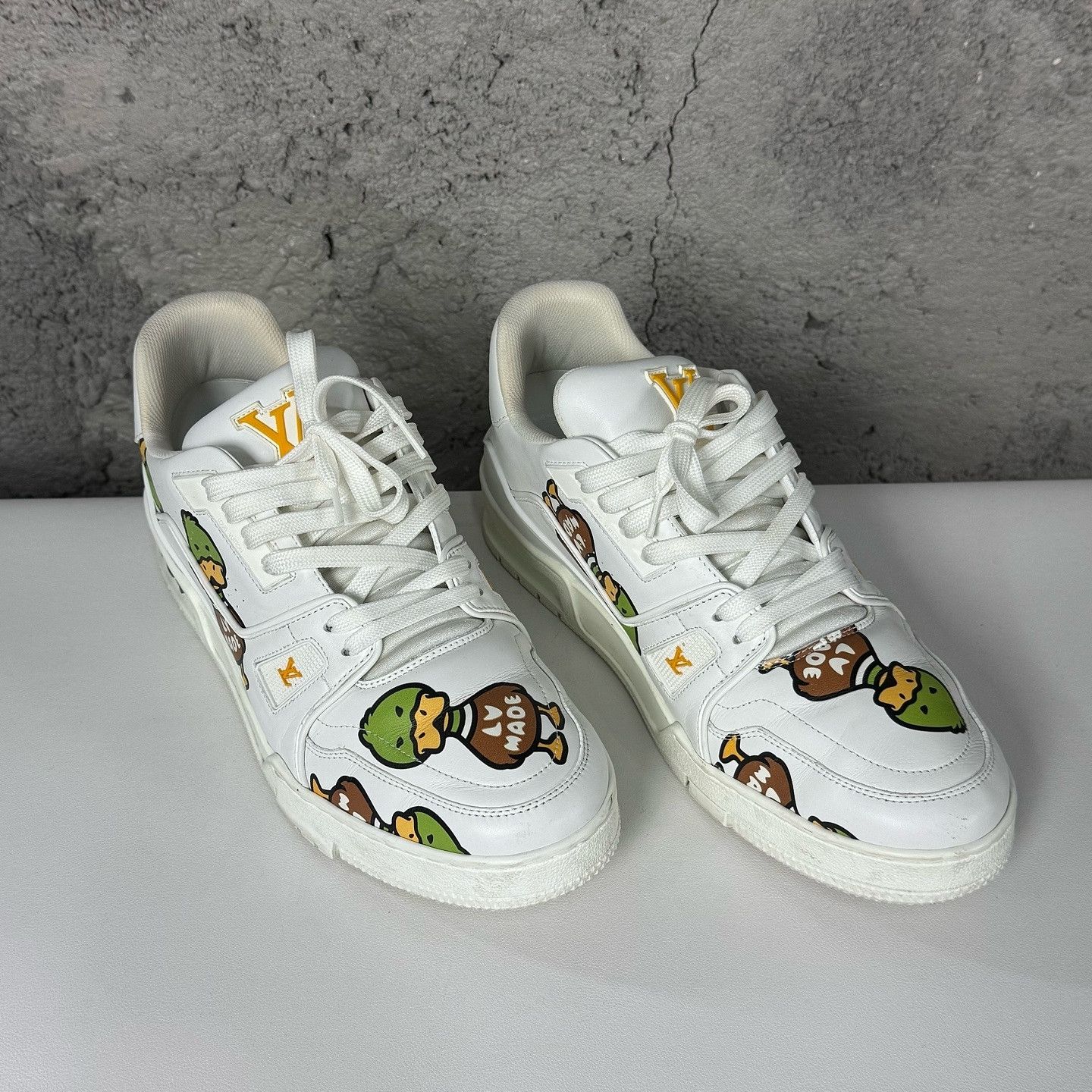 Louis Vuitton Louis Vuitton x Nigo Trainer Sneakers US 9 Size US 9 / EU 42 - 6 Thumbnail