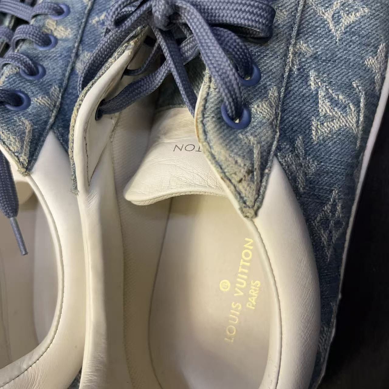 Louis Vuitton Louis Vuitton Monogram Denim Luxembourg Sneakers US 8 Size US 8 / EU 41 - 8 Thumbnail