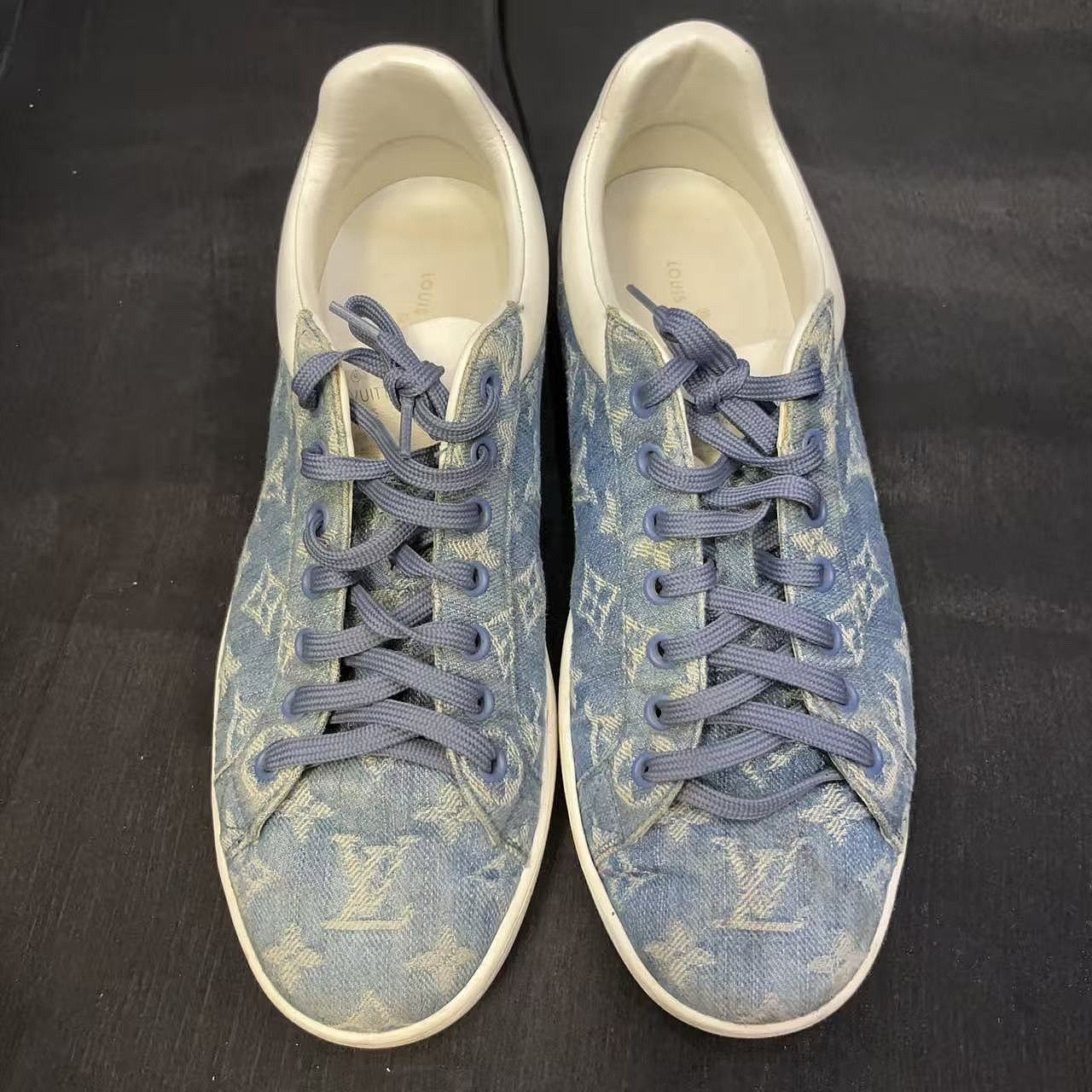Louis Vuitton Louis Vuitton Monogram Denim Luxembourg Sneakers US 8 Size US 8 / EU 41 - 2 Thumbnail