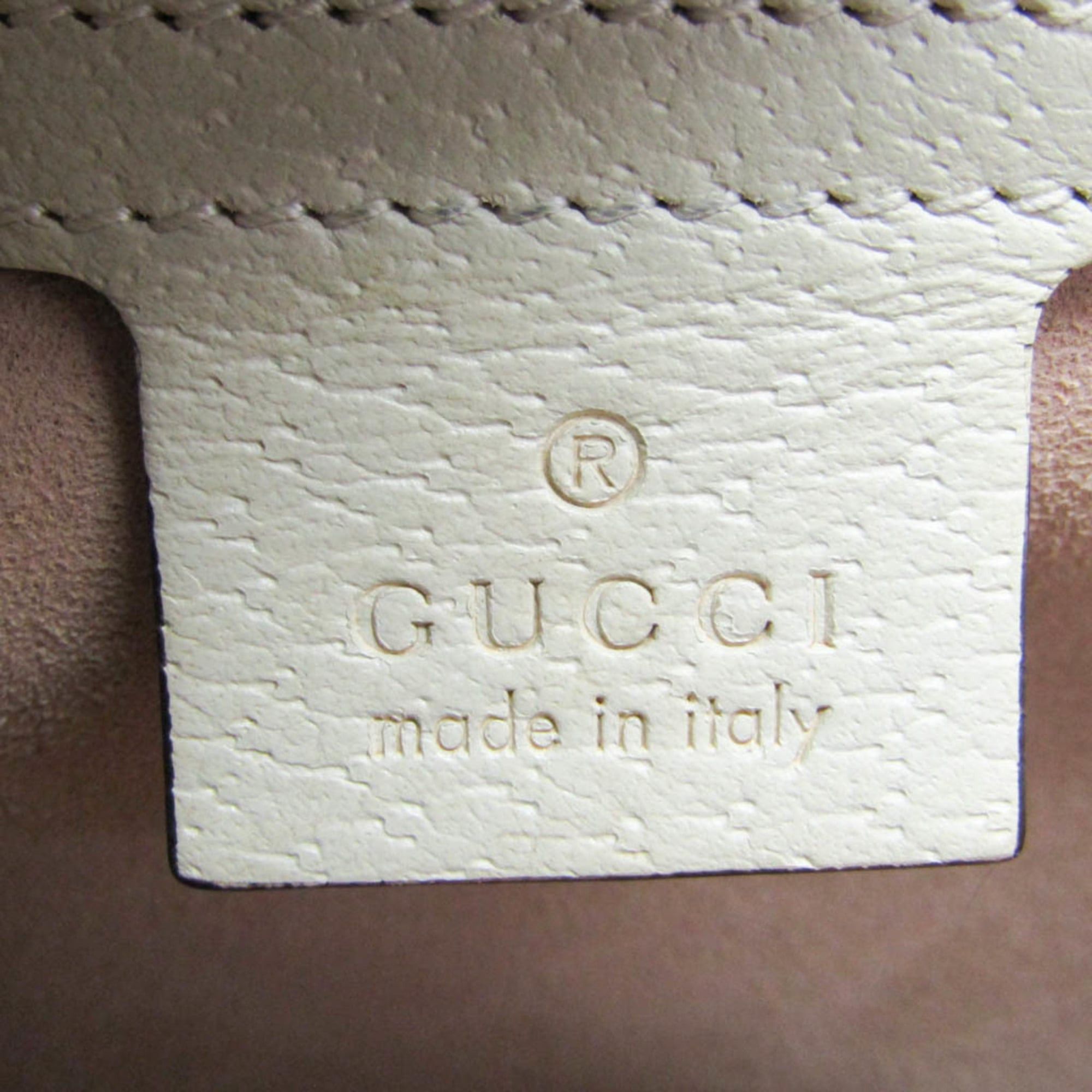 Gucci Gucci GG Supreme Apple Heart Reborn 659983 Women's Leather,GG Supreme Handbag,Shoulder Bag Beige,Brown,Cream,Multi-color Size ONE SIZE - 15 Thumbnail