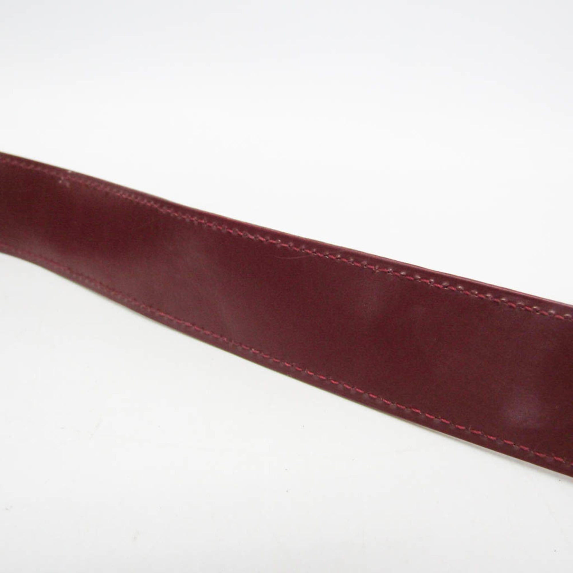 Cartier Cartier Must Women's Leather,Suede Shoulder Bag Bordeaux Size ONE SIZE - 6 Thumbnail