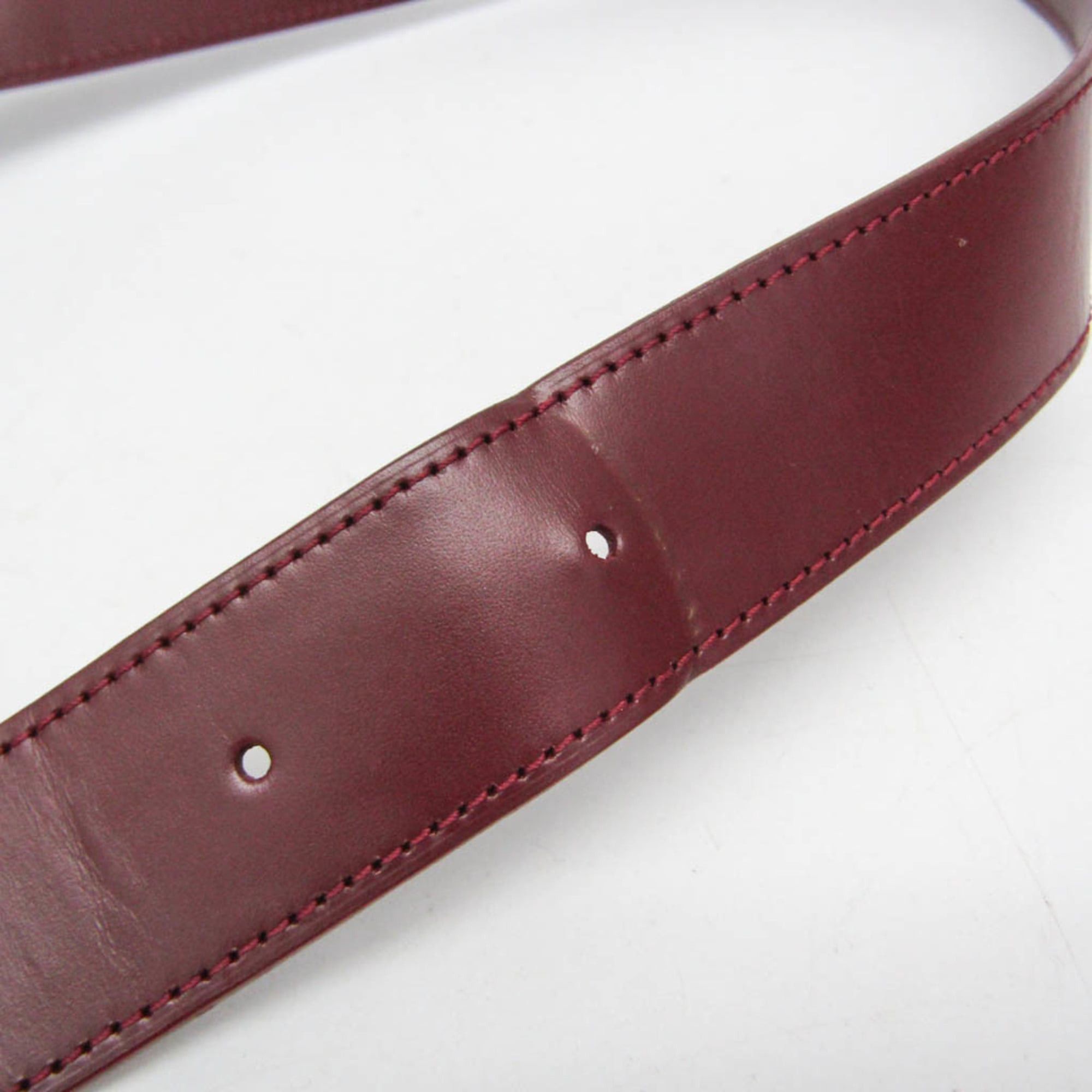 Cartier Cartier Must Women's Leather,Suede Shoulder Bag Bordeaux Size ONE SIZE - 12 Thumbnail