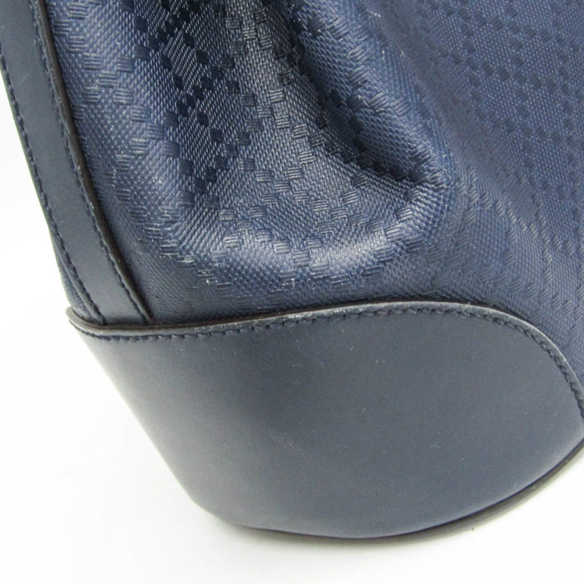 Gucci Gucci Bright Diamante 354229 Women's Leather Handbag,Shoulder Bag Navy Size ONE SIZE - 5 Thumbnail