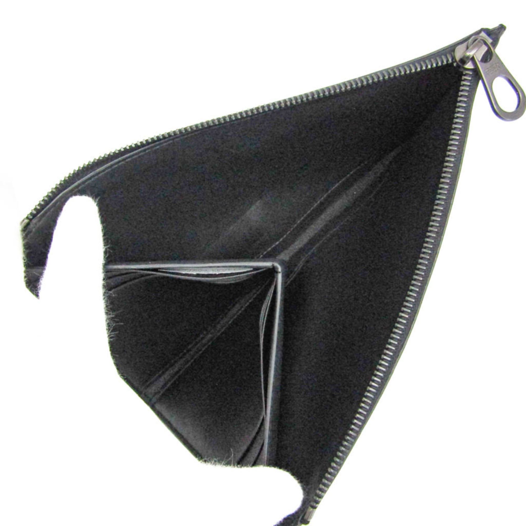 Bottega Veneta Bottega Veneta Intrecciato 506323 Women,Men Leather Clutch Bag,Pouch Black Size ONE SIZE - 3 Thumbnail