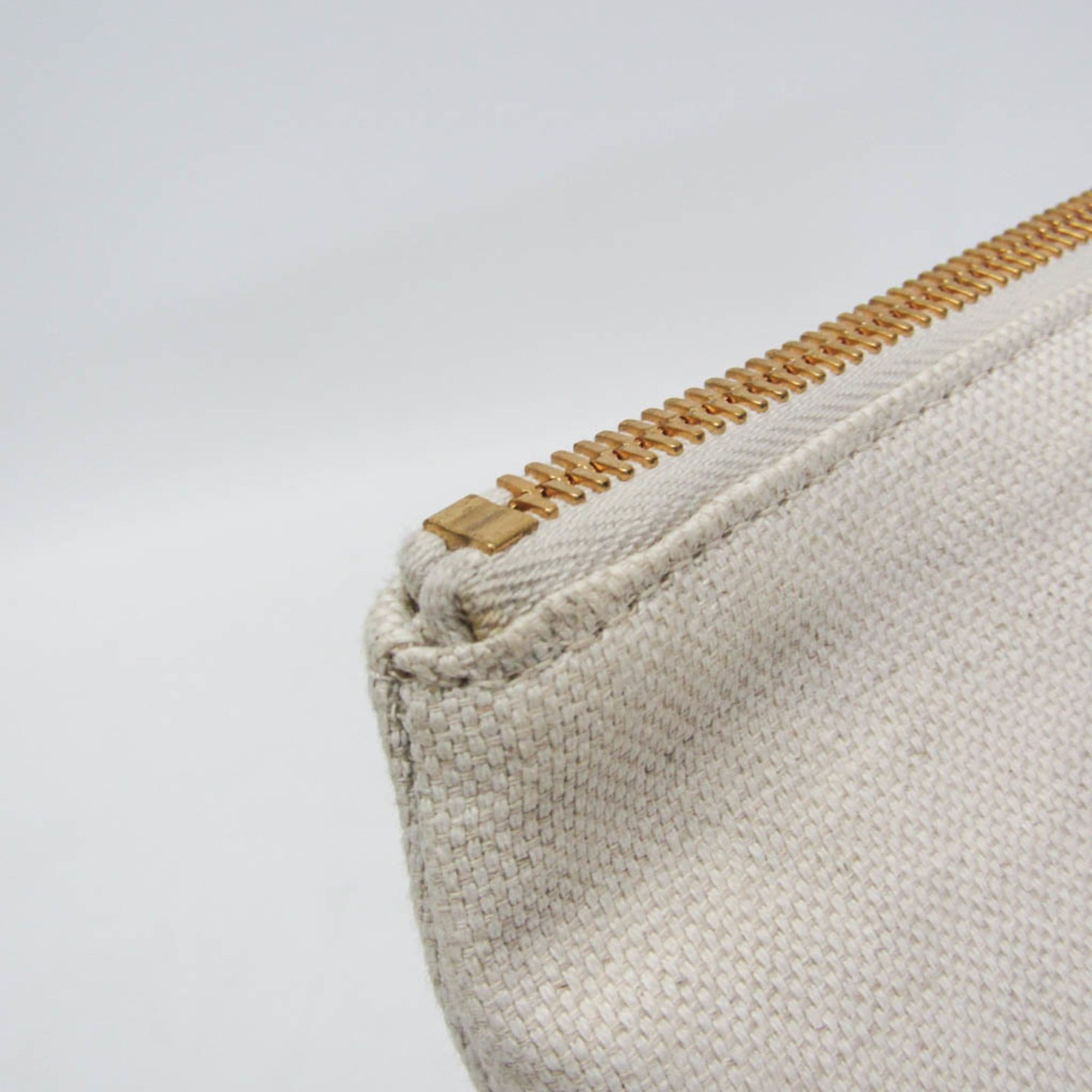 Bottega Veneta Bottega Veneta Bag-in-bag Men,Women Canvas Clutch Bag,Pouch Cream Size ONE SIZE - 7 Thumbnail
