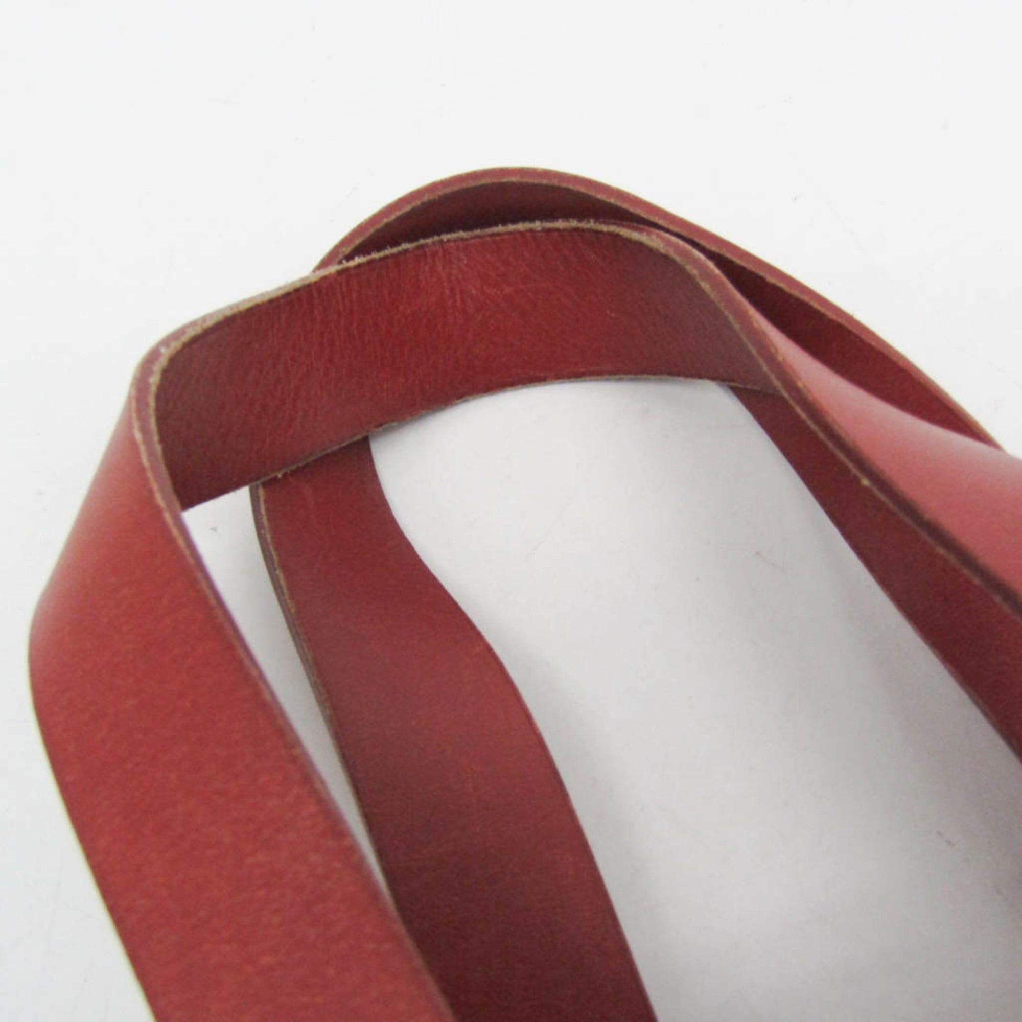Hermes Hermes Ahmedabad Diego PM Women's Leather,Polyester Tote Bag Red Brown,White Size ONE SIZE - 9 Thumbnail