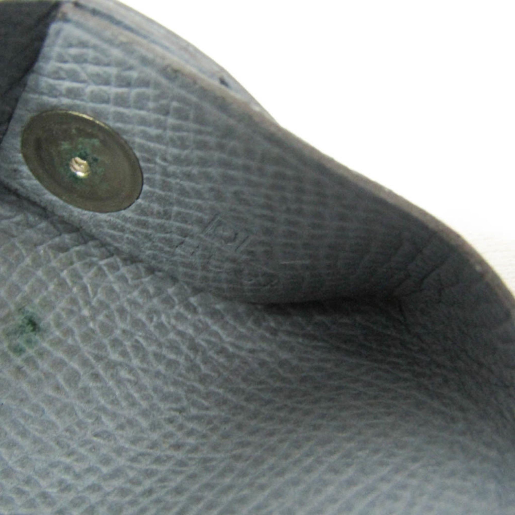 Hermes Hermes Bastia Women,Men Epsom Leather Coin Purse/coin Case Light Blue Gray Size ONE SIZE - 13 Thumbnail