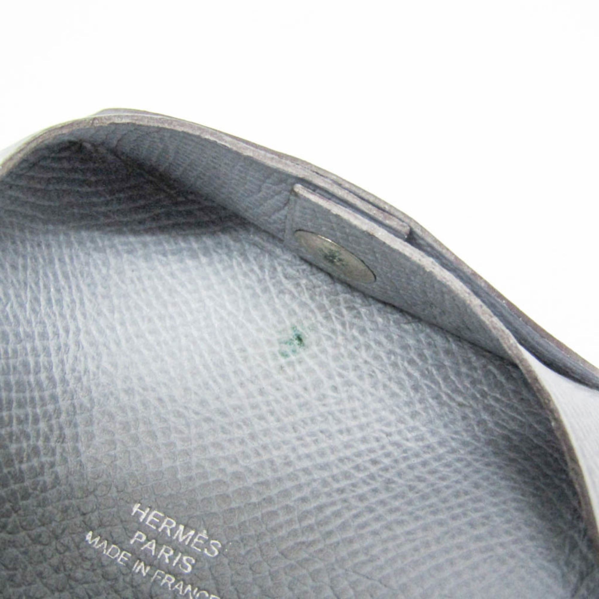 Hermes Hermes Bastia Women,Men Epsom Leather Coin Purse/coin Case Light Blue Gray Size ONE SIZE - 10 Thumbnail