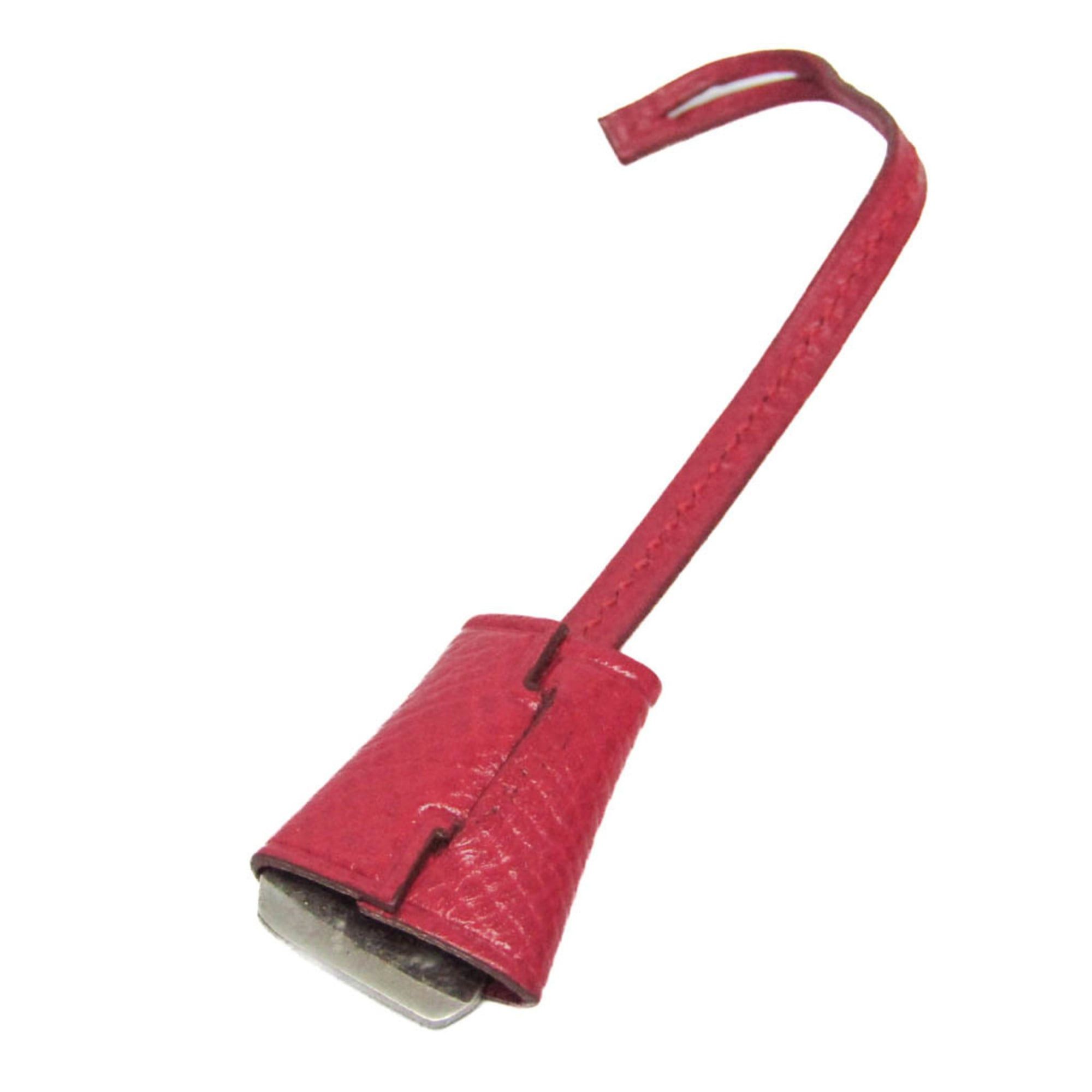 Hermes Hermes Mini Crochet Bag Charm Keyring (Silver,Red Color) Size ONE SIZE - 2 Thumbnail