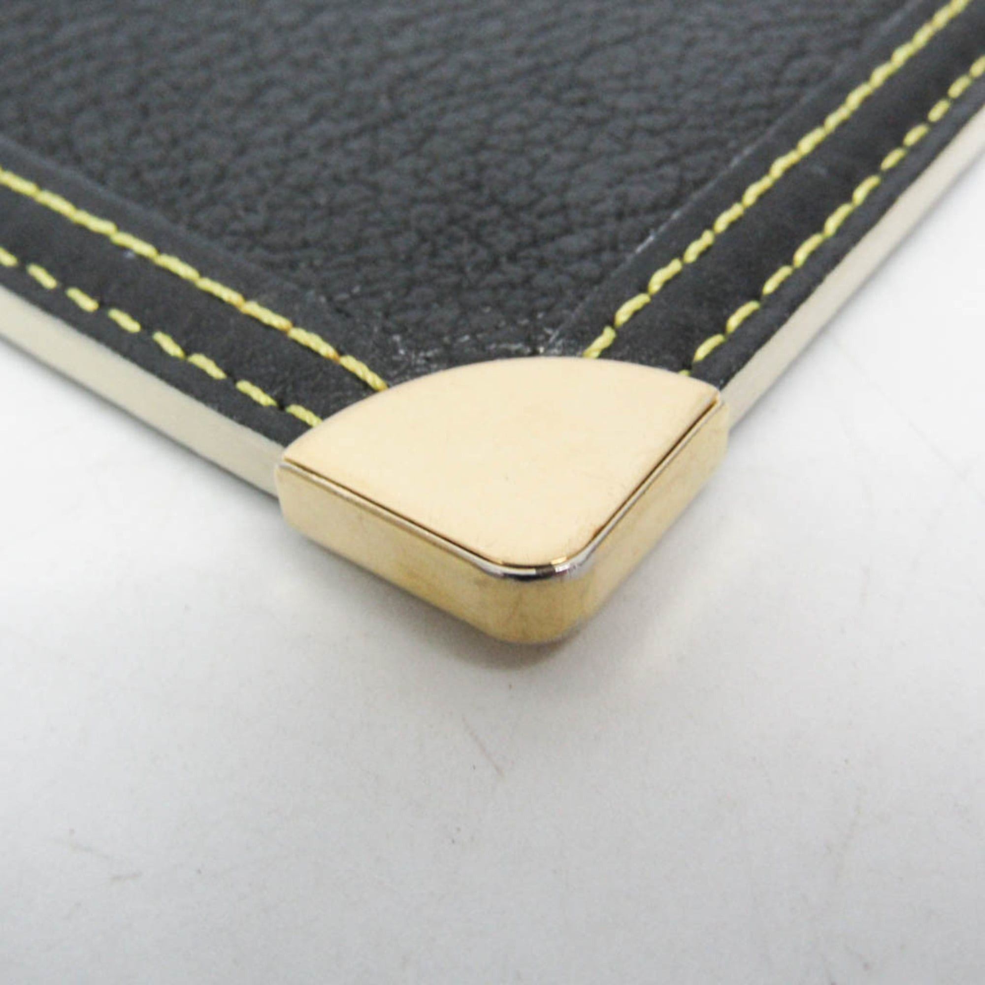 Louis Vuitton Louis Vuitton Suhali Key Pouch M91824 Women,Men Suhali Leather Coin Purse/coin Case Noir Size ONE SIZE - 5 Thumbnail