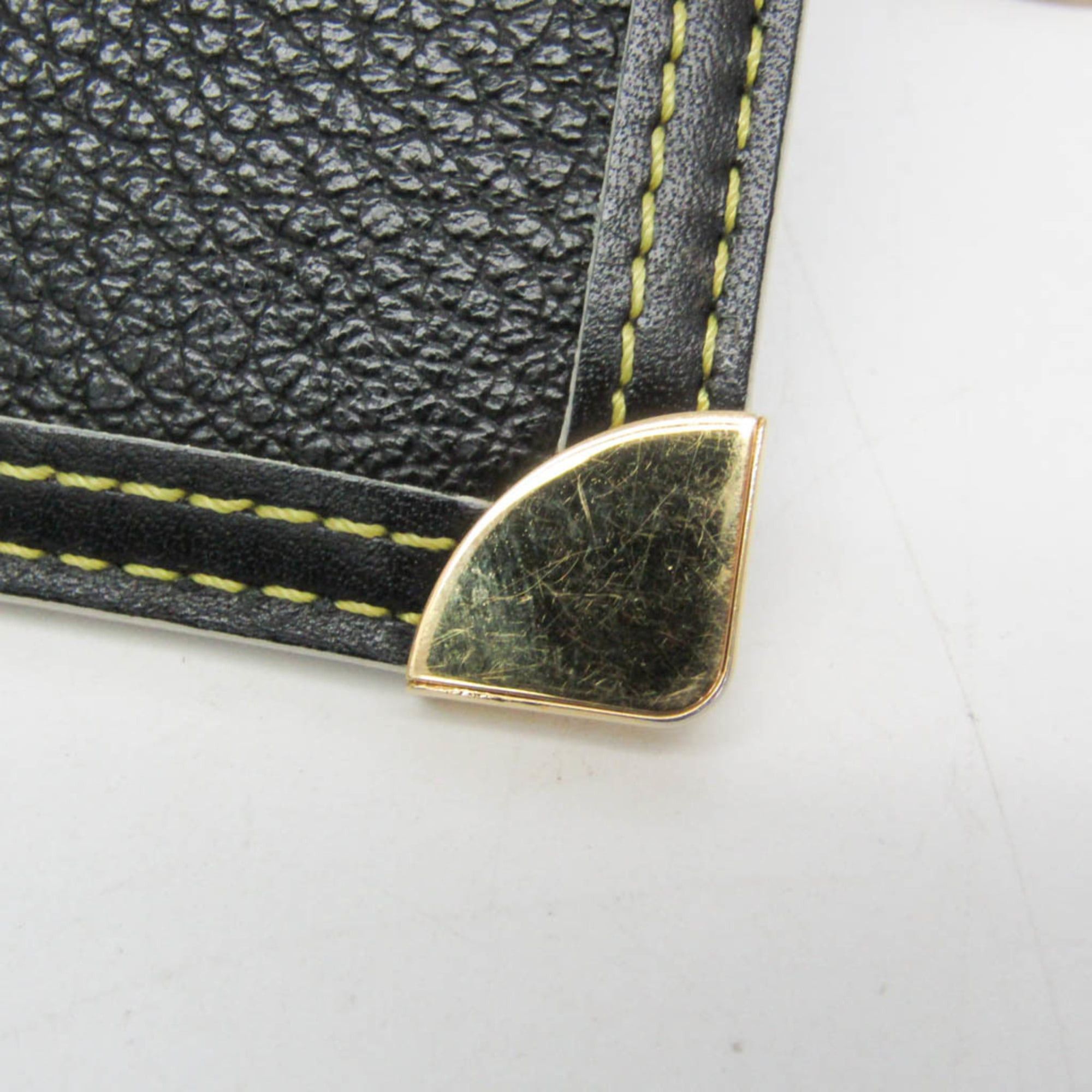 Louis Vuitton Louis Vuitton Suhali Key Pouch M91824 Women,Men Suhali Leather Coin Purse/coin Case Noir Size ONE SIZE - 10 Thumbnail