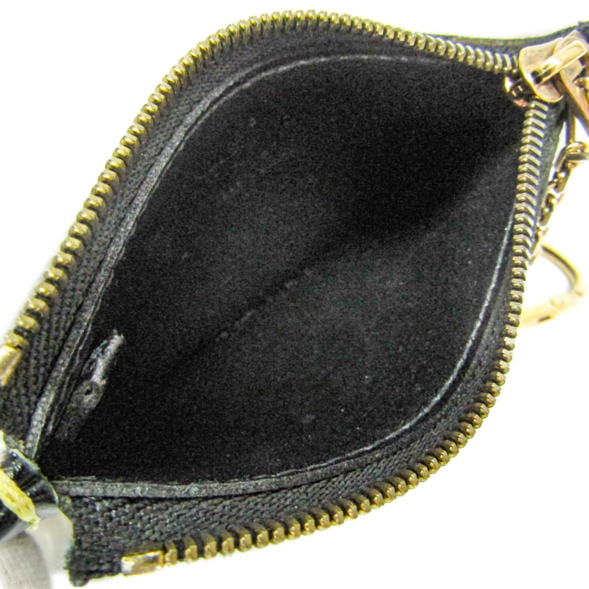 Louis Vuitton Louis Vuitton Suhali Key Pouch M91824 Women,Men Suhali Leather Coin Purse/coin Case Noir Size ONE SIZE - 4 Thumbnail