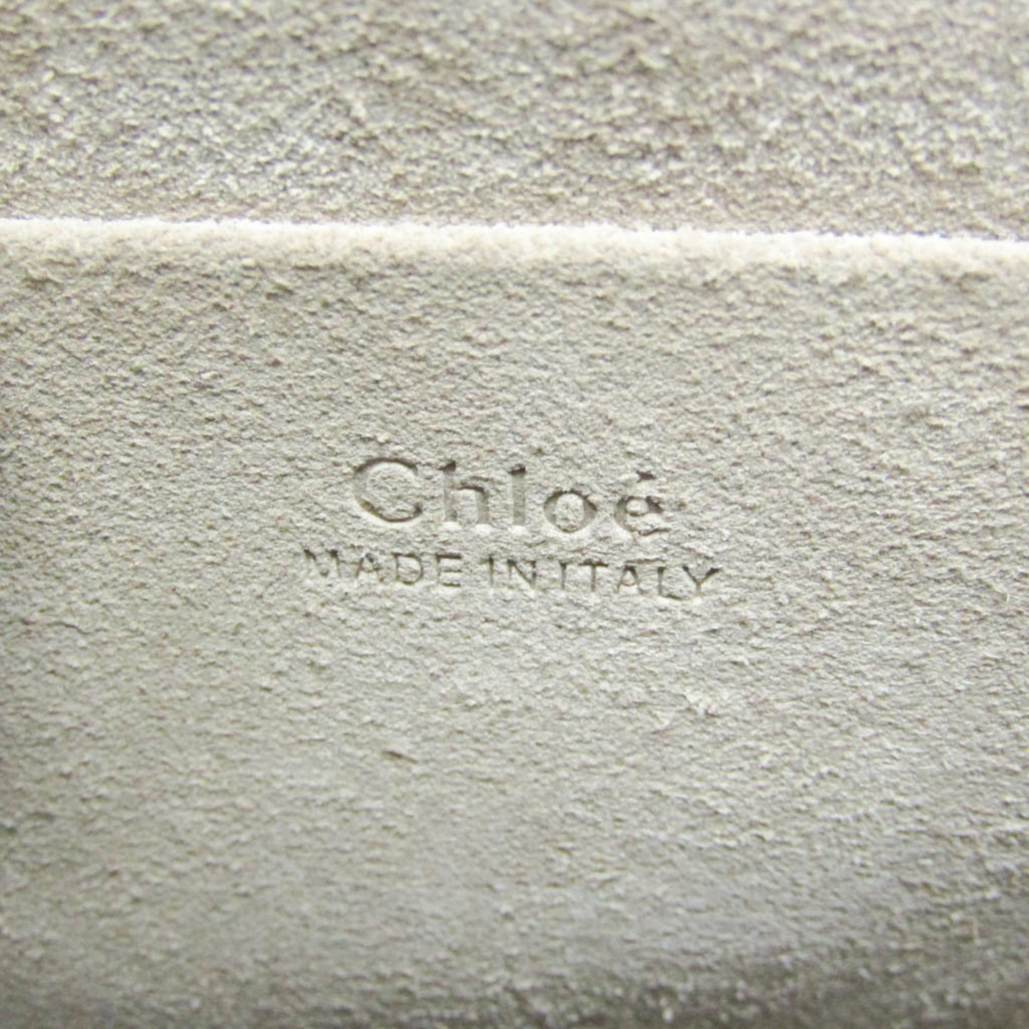 Chloe Chloé Nile Women's Leather Handbag,Shoulder Bag Off-white Size ONE SIZE - 9 Thumbnail