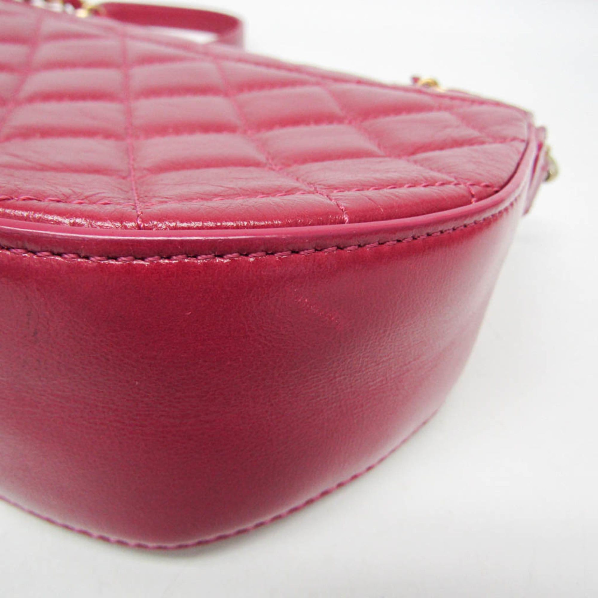 Chanel Chanel Matelasse Women's Leather Handbag,Shoulder Bag Pink Size ONE SIZE - 4 Thumbnail
