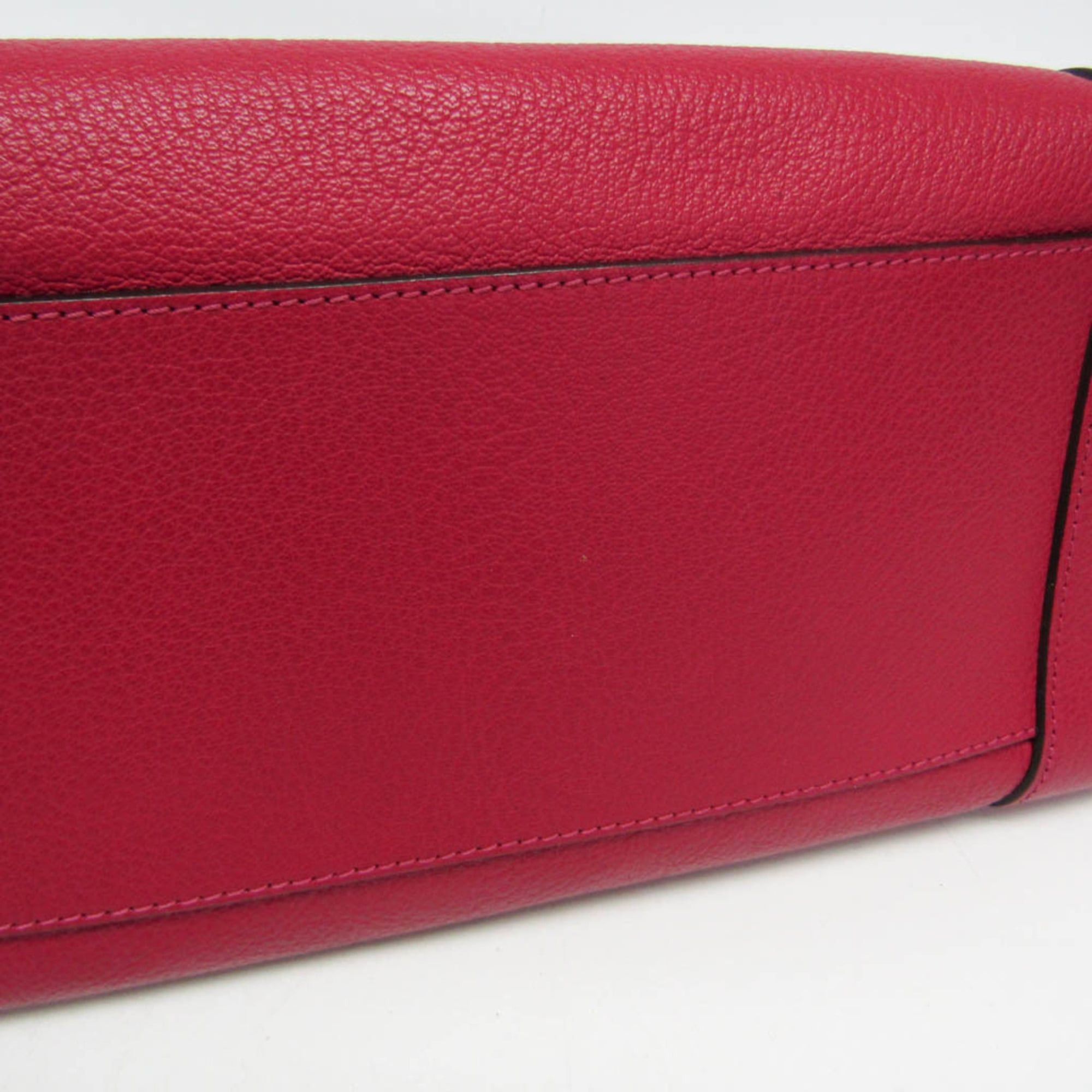 Loewe Loewe Amazona 36 Women's Leather Handbag Pink Size ONE SIZE - 6 Thumbnail