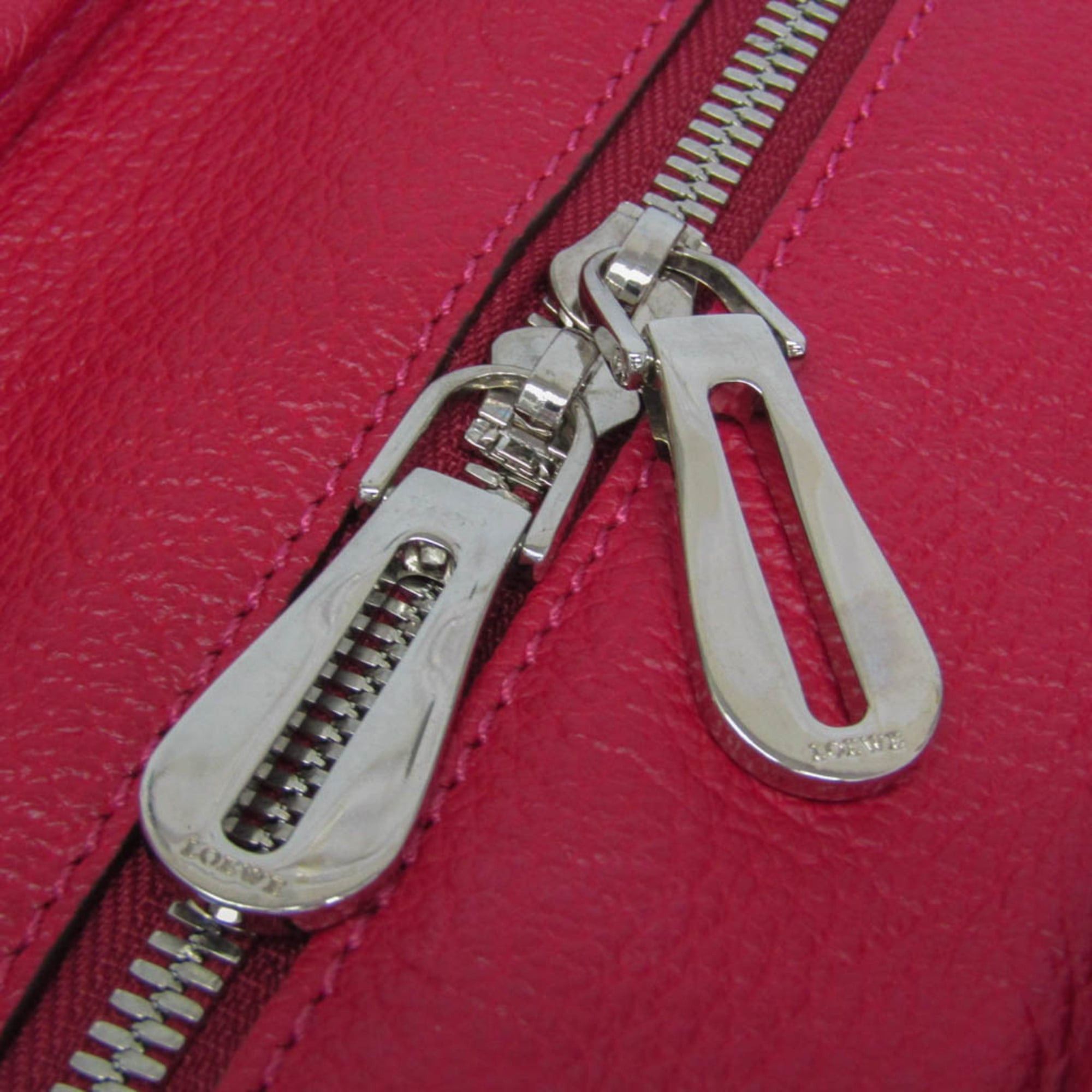 Loewe Loewe Amazona 36 Women's Leather Handbag Pink Size ONE SIZE - 9 Thumbnail