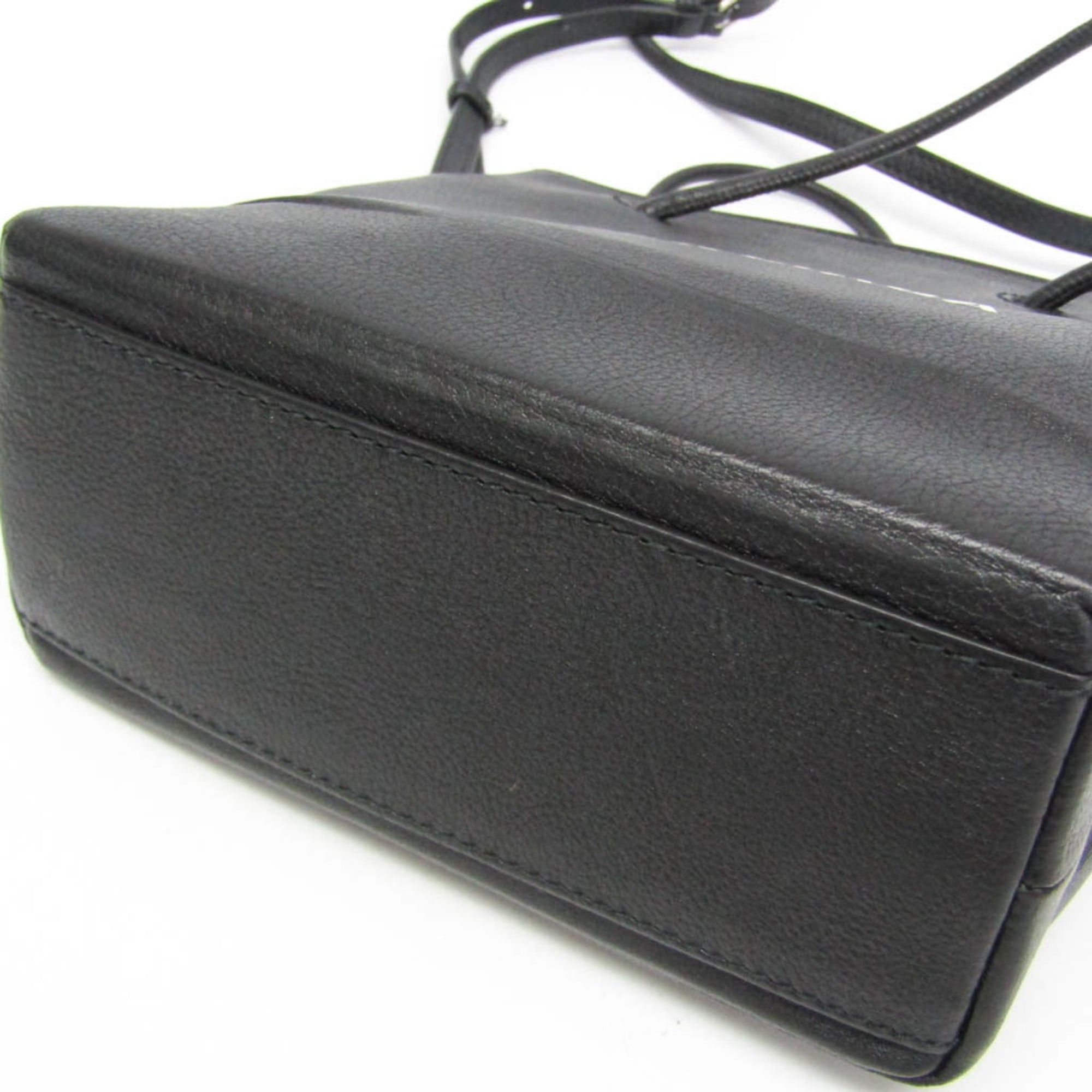 Balenciaga Balenciaga Everyday Shopping Tote XXS 528655 Women's Leather Shoulder Bag,Tote Bag Black Size ONE SIZE - 7 Thumbnail