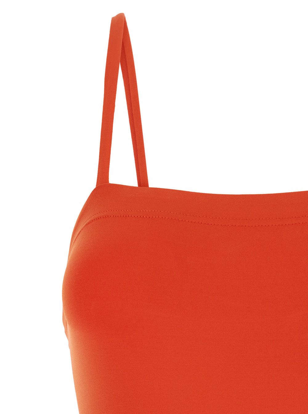 ERES 'Aquarelle' Orange One-Piece Swimsuit with Spaghetti Straps in Tech Fabric for Women Size M / US 6-8 / IT 42-44 - 3 Thumbnail