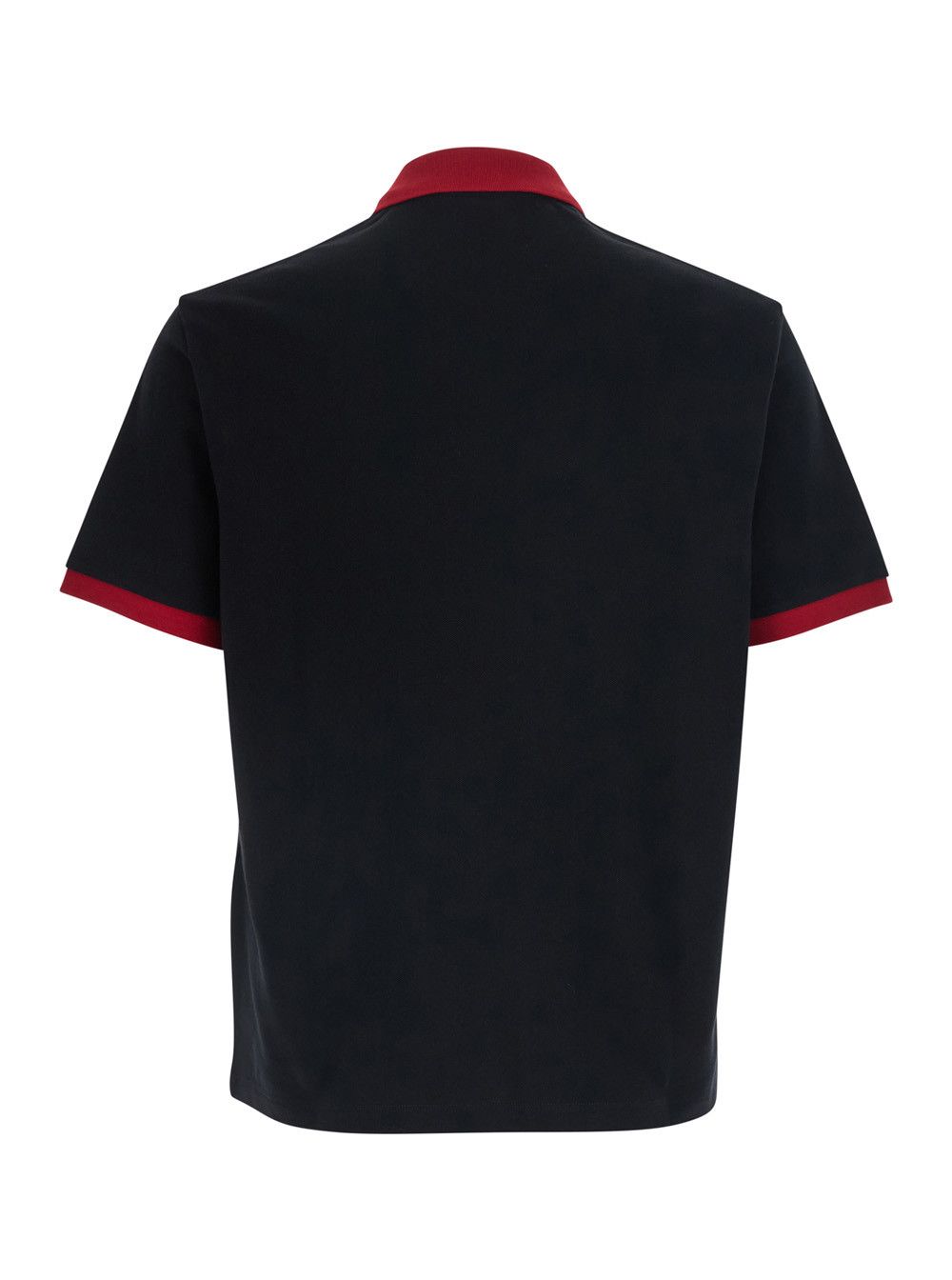 Versace T-Shirt 'PIQUET' Black with Round Neck and Short Sleeves for Men Size US L / EU 52-54 / 3 - 2 Thumbnail