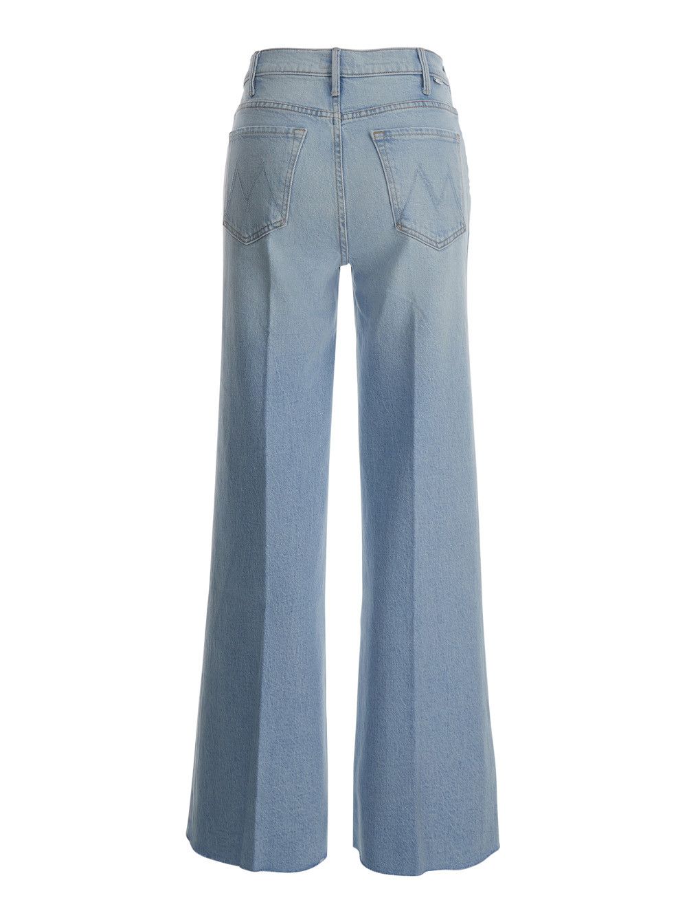 MOTHER Blue Jeans 'THE HUSTLER ROLLER SKIMP FRAY' with Frayed Hem in Cotton Size 30" / US 8 / IT 44 - 2 Thumbnail