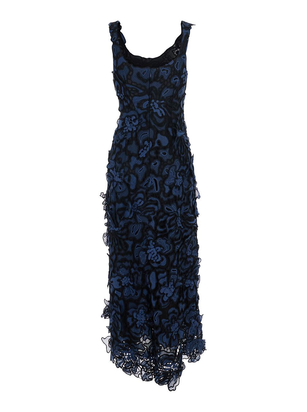 Simkhai CORINNA LACE MIDI DRESS - Multicolor - Dress midi with lace details - In Polyester - Women Size M / US 6-8 / IT 42-44 - 2 Thumbnail
