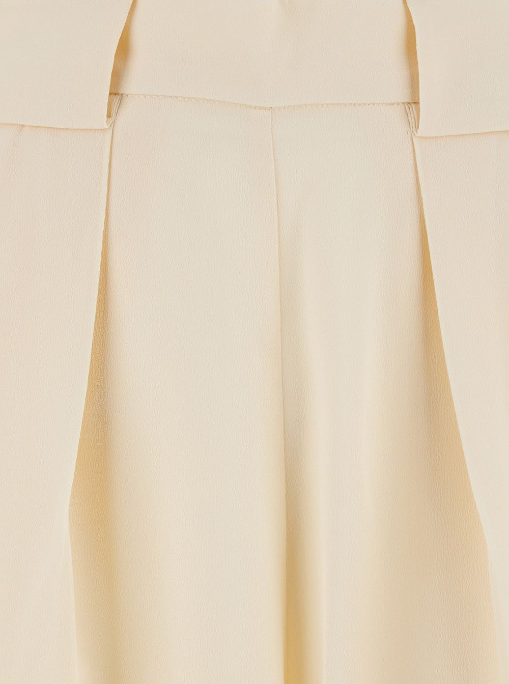 Missoni ASPEN PANT - White high-waisted pants with front pockets - Acetate and Silk - Women Size 28" / US 6 / IT 42 - 3 Thumbnail