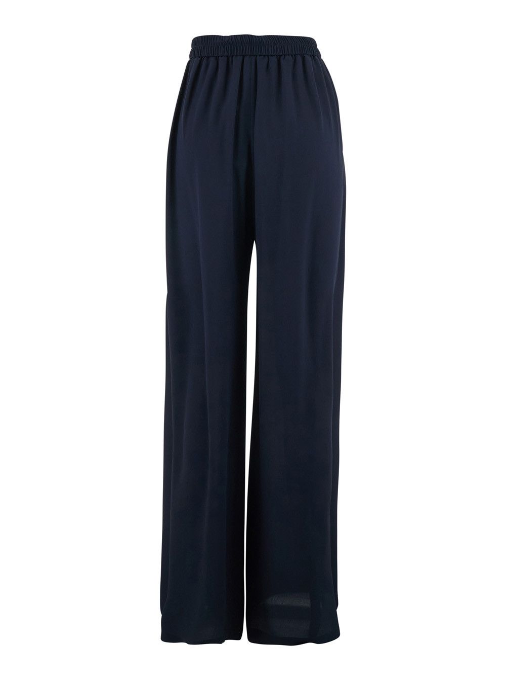 Missoni ASPEN PANT Blue High-Waisted Pants with Side Pockets in Acetate and Silk for Women Size 28" / US 6 / IT 42 - 2 Thumbnail