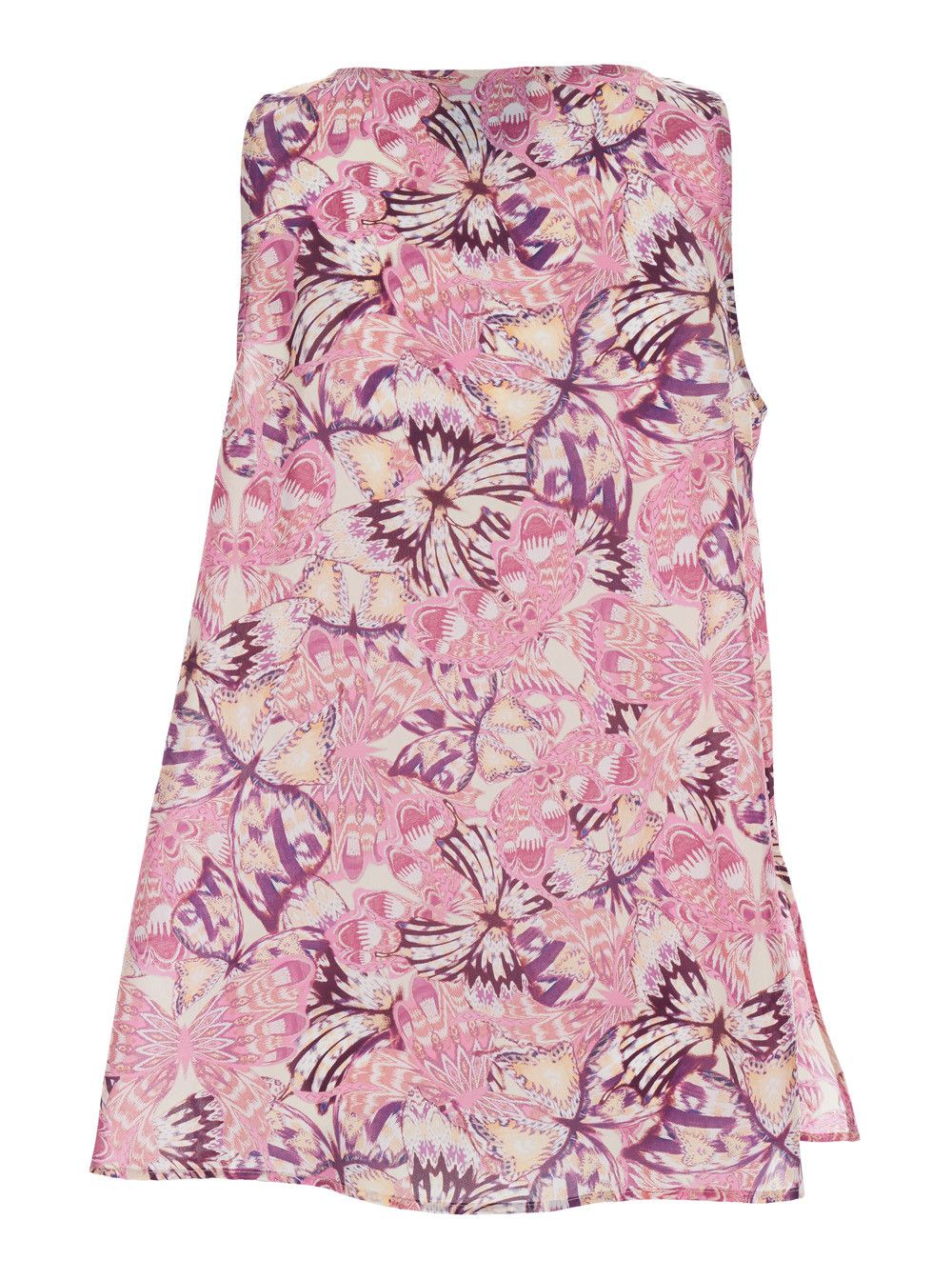 Missoni OCRA TOP - Multicolored Top with Elegant Silk Details for Women Size M / US 6-8 / IT 42-44 - 2 Thumbnail