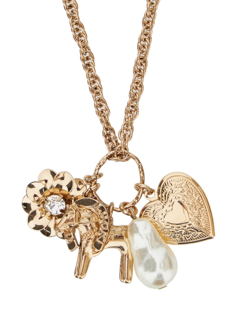 TWINSET CHARMS Necklace with Metallic Metal Details for Women Size ONE SIZE - 2 Thumbnail