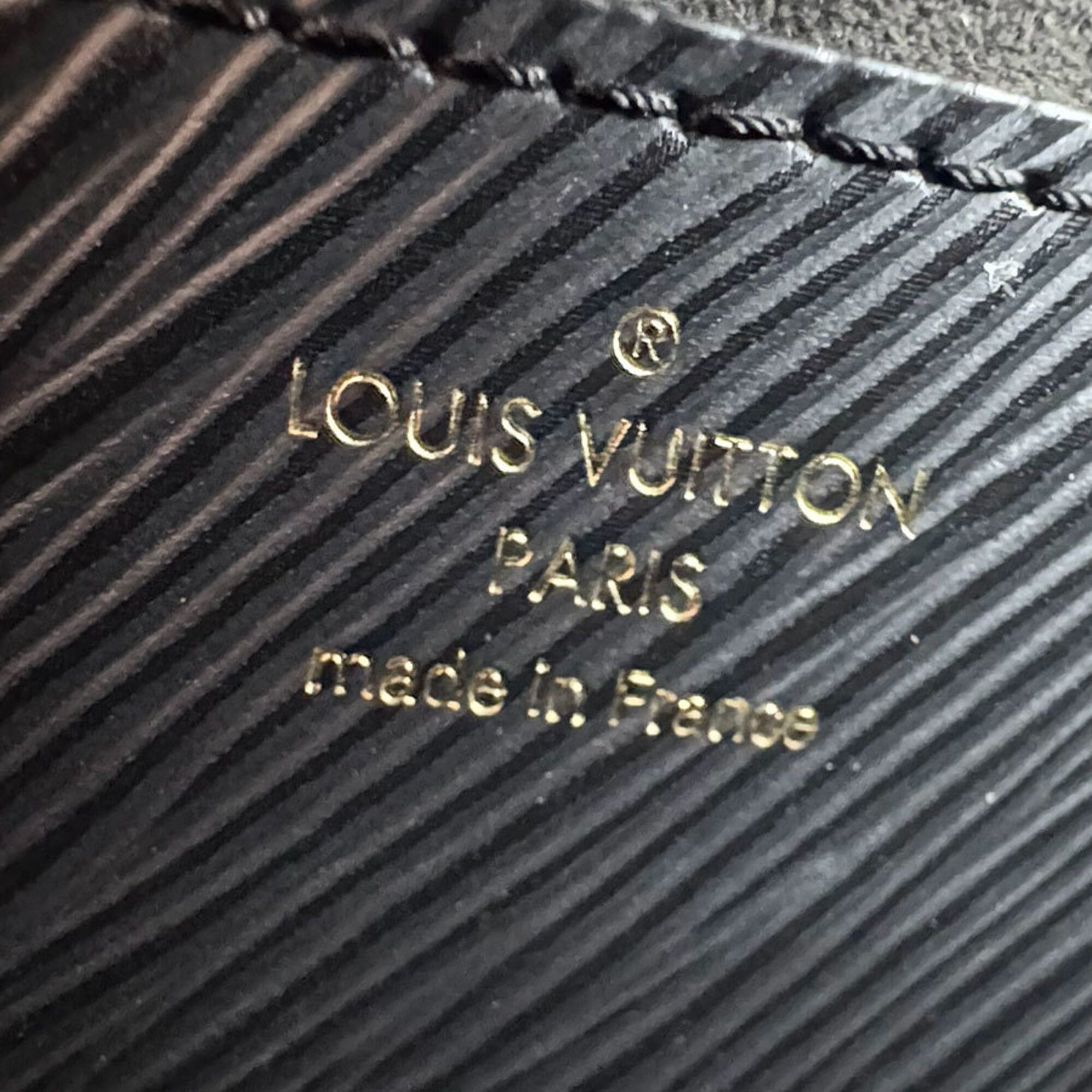 Louis Vuitton Louis Vuitton Shoulder Bag Epi Twist MM Leather Black Gold Women's M41867 z9737 Size ONE SIZE - 11 Thumbnail