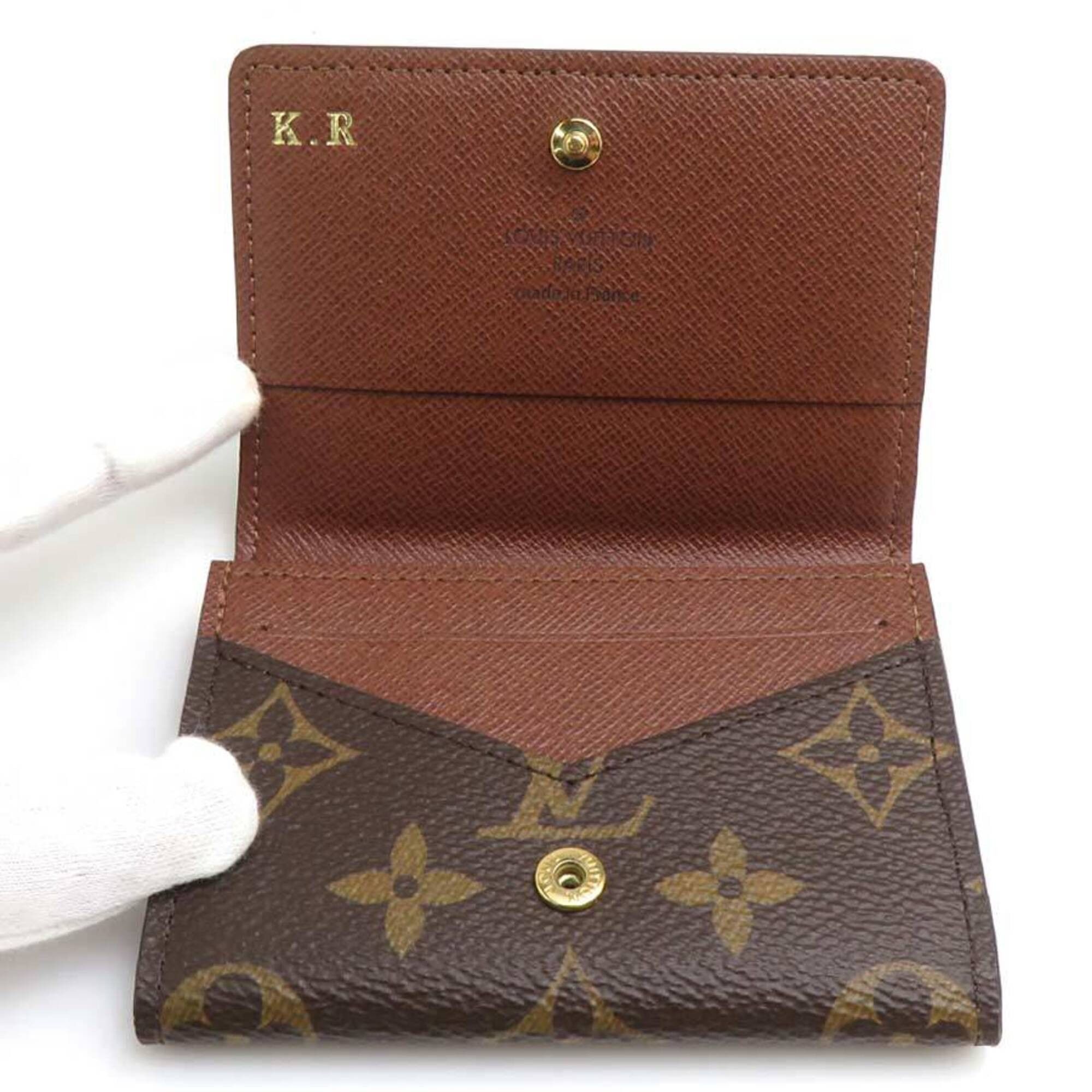Louis Vuitton Louis Vuitton business card holder/card case, Monogram canvas, brown, men's/women's, M63801 r11206a Size ONE SIZE - 7 Thumbnail