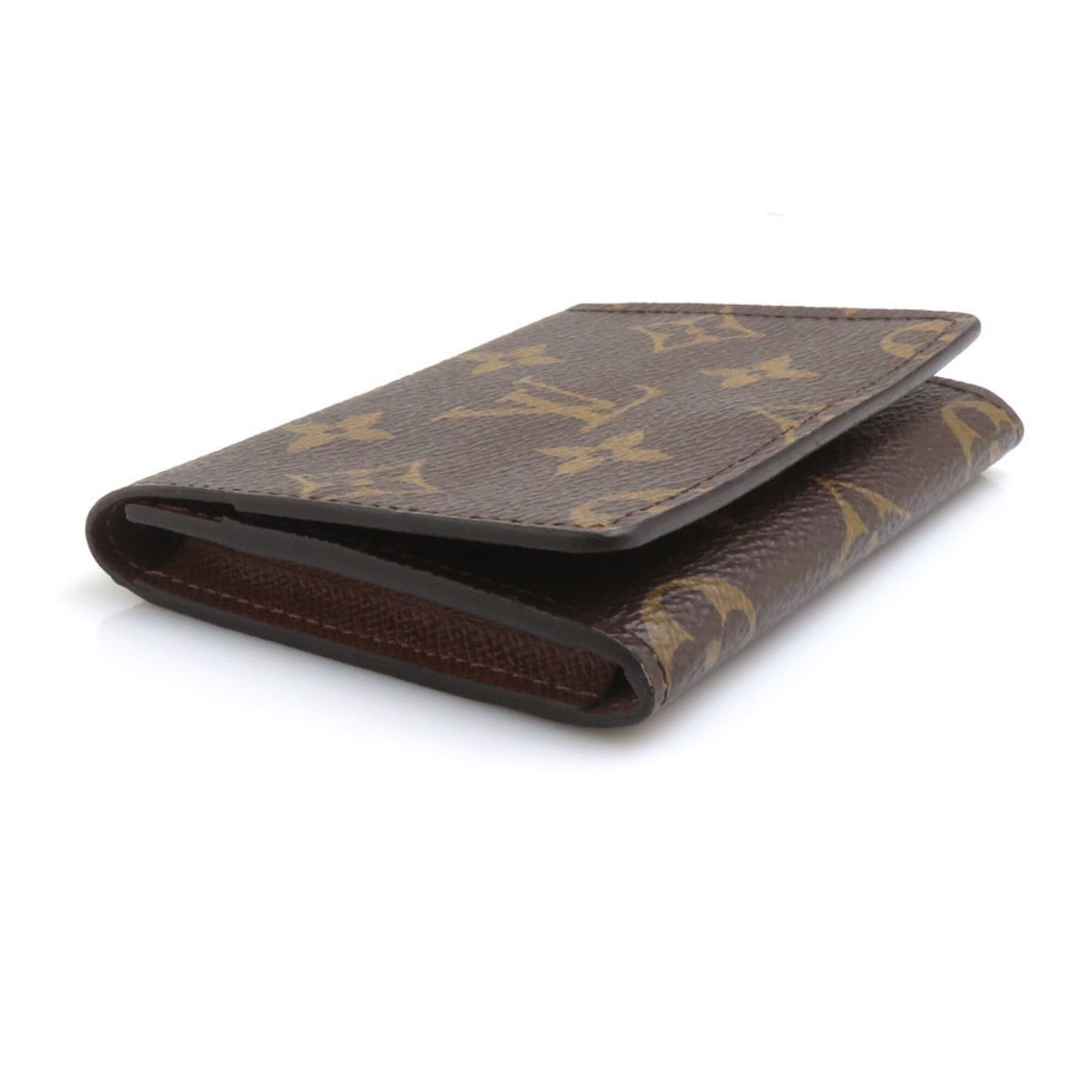 Louis Vuitton Louis Vuitton business card holder/card case, Monogram canvas, brown, men's/women's, M63801 r11206a Size ONE SIZE - 5 Thumbnail