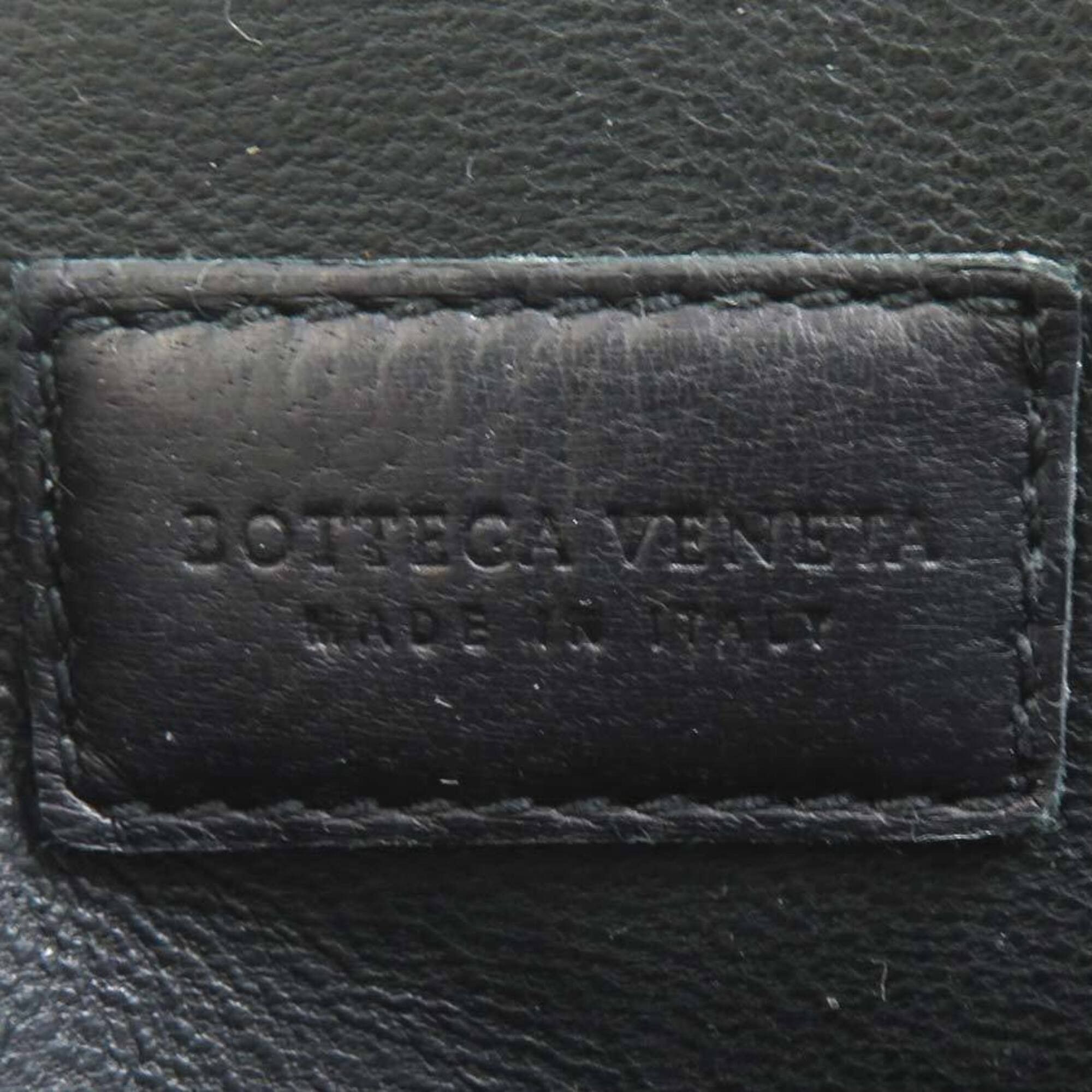 Bottega Veneta Bottega Veneta wallet/coin purse, Intrecciato leather, black, men's/women's, r11209j Size ONE SIZE - 6 Thumbnail