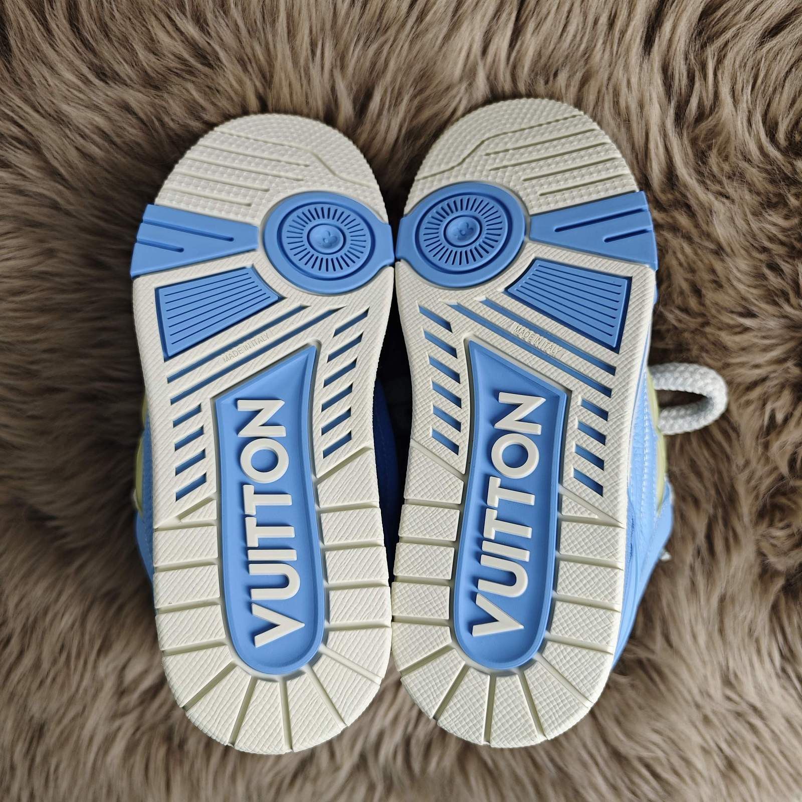 Louis Vuitton Louis Vuitton Skate Sneakers Blue Size 37 Size US 5 / EU 37 - 4 Thumbnail