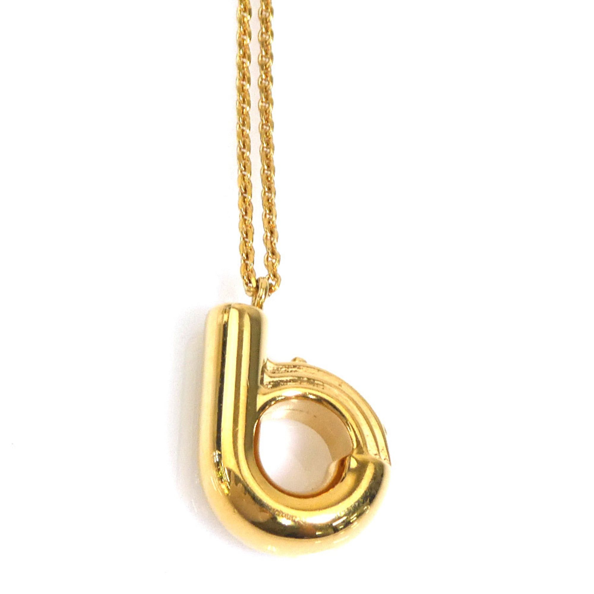 Louis Vuitton Louis Vuitton Necklace LV&ME D Metal Gold Men's Women's M61059 r11194a Size ONE SIZE - 4 Thumbnail