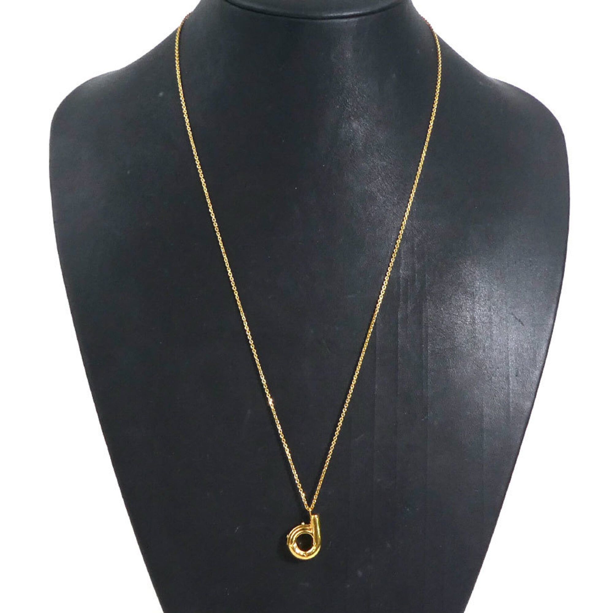 Louis Vuitton Louis Vuitton Necklace LV&ME D Metal Gold Men's Women's M61059 r11194a Size ONE SIZE - 10 Thumbnail