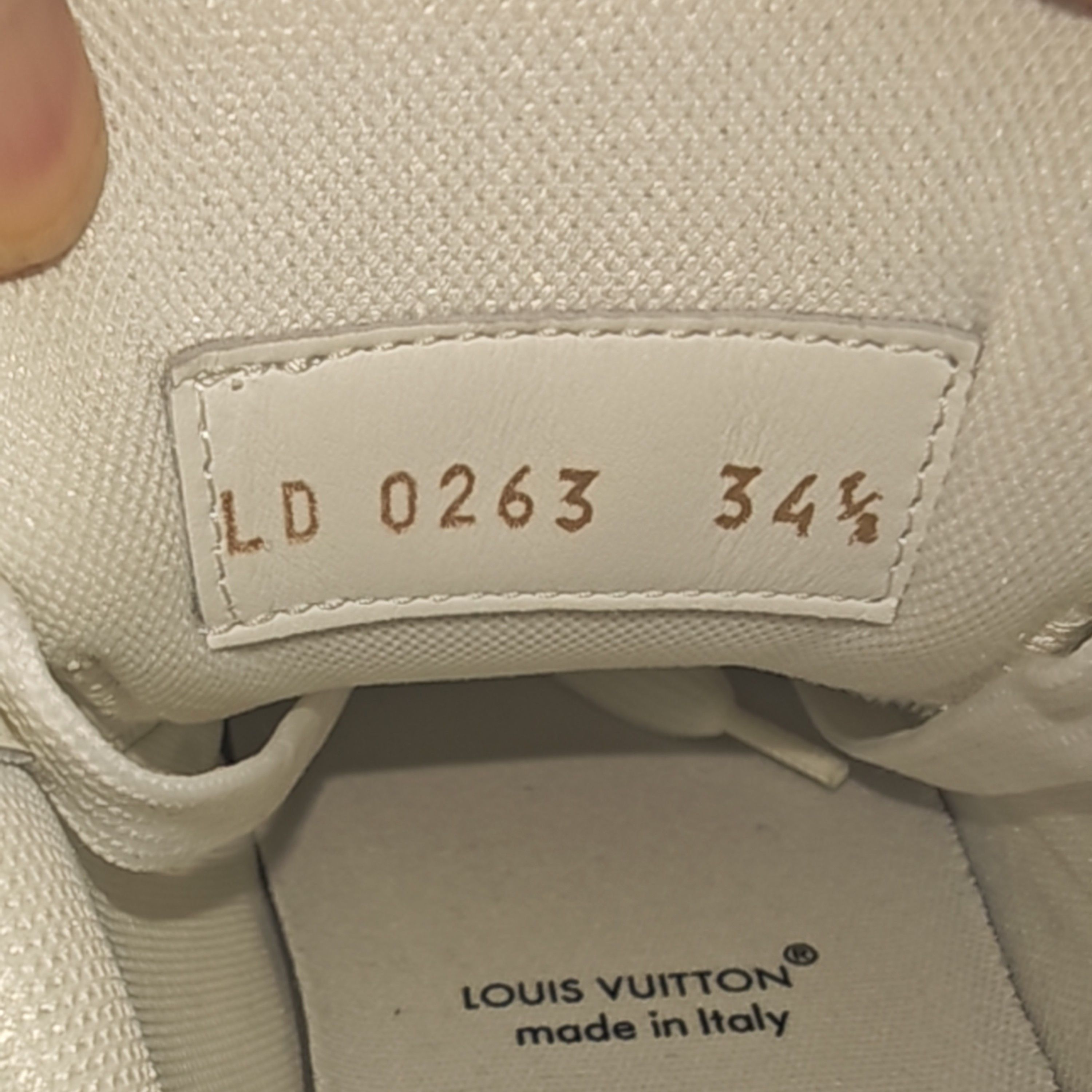 Louis Vuitton Louis Vuitton Trainer Low-Top Sneakers Size 34.5 Size US 4.5 / IT 34.5 - 5 Thumbnail