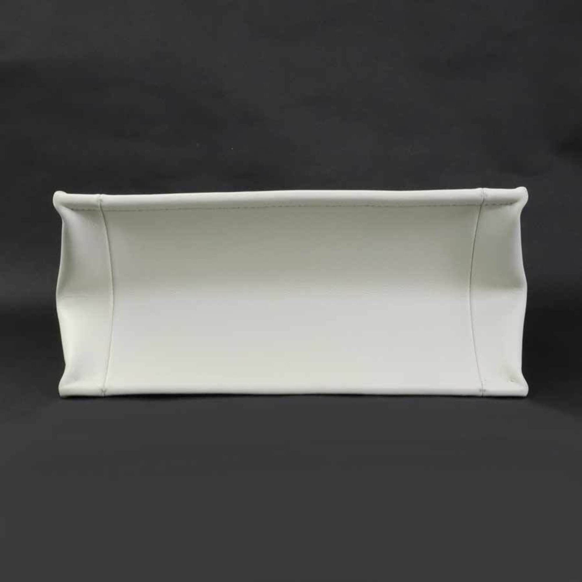 Dior Christian Dior Amour Book Tote Handbag/Shoulder Bag, Canvas and Leather, White, Black, Red, Women's, 90253k Size ONE SIZE - 4 Thumbnail