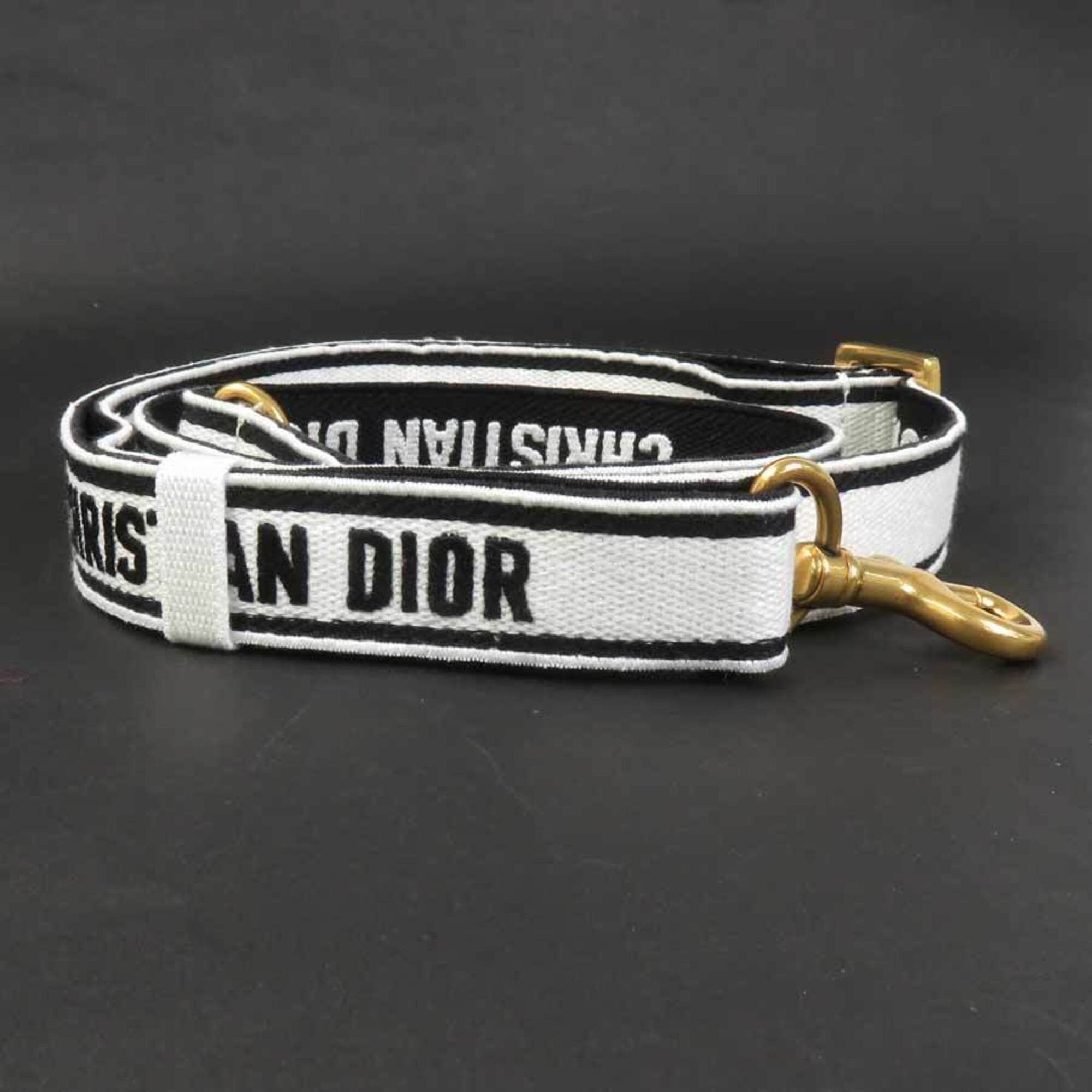 Dior Christian Dior Amour Book Tote Handbag/Shoulder Bag, Canvas and Leather, White, Black, Red, Women's, 90253k Size ONE SIZE - 12 Thumbnail