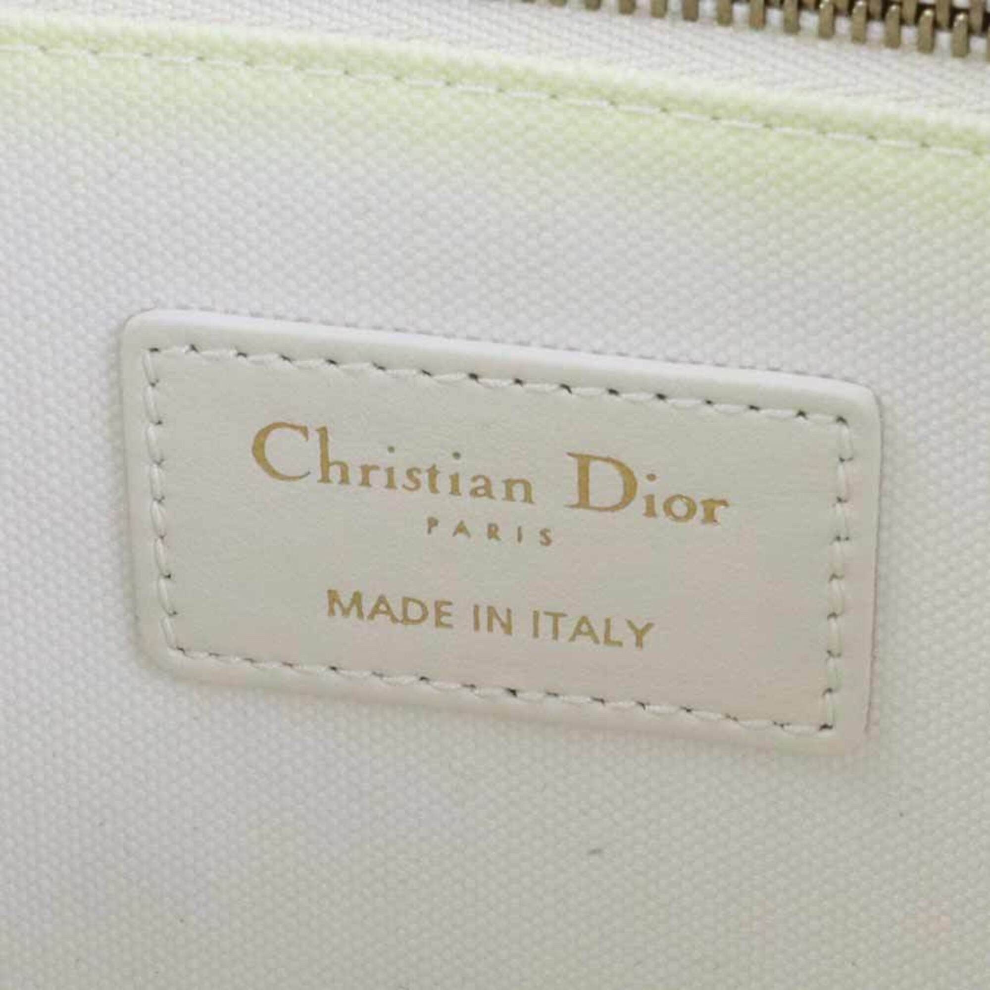 Dior Christian Dior Amour Book Tote Handbag/Shoulder Bag, Canvas and Leather, White, Black, Red, Women's, 90253k Size ONE SIZE - 13 Thumbnail