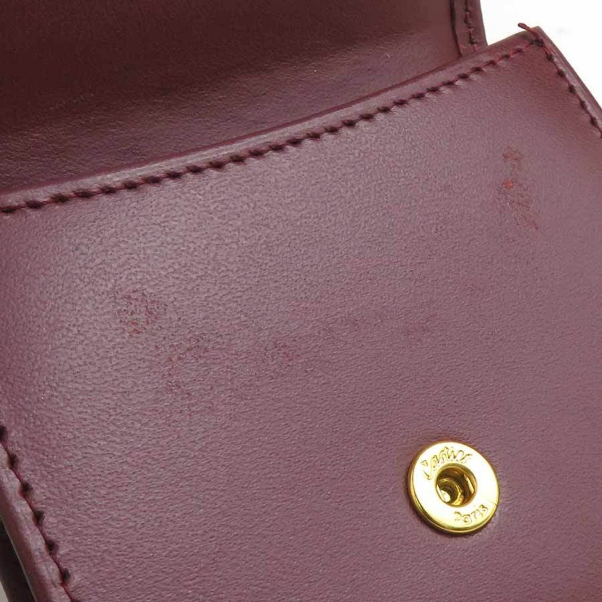 Cartier Cartier wallet/coin purse, Must Line leather, Bordeaux, for men and women, r11203a Size ONE SIZE - 10 Thumbnail