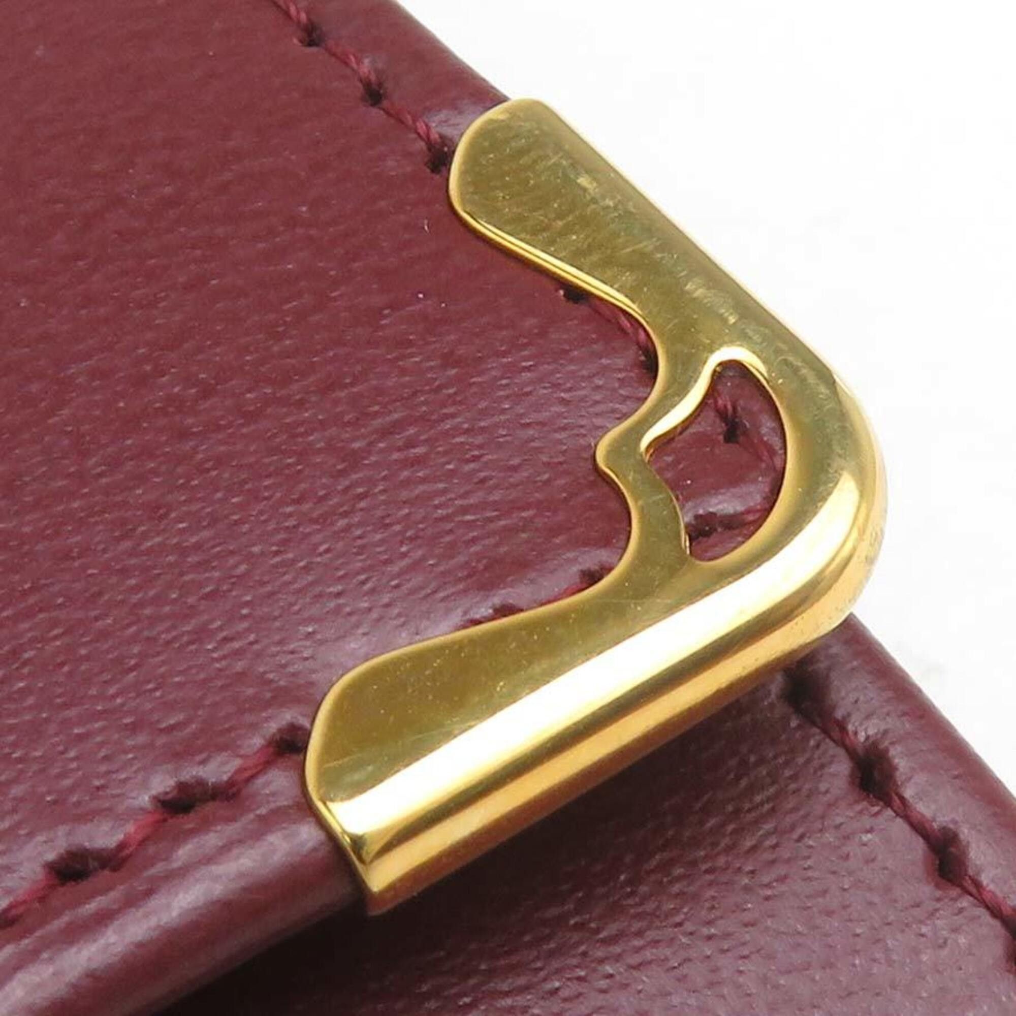 Cartier Cartier wallet/coin purse, Must Line leather, Bordeaux, for men and women, r11203a Size ONE SIZE - 7 Thumbnail