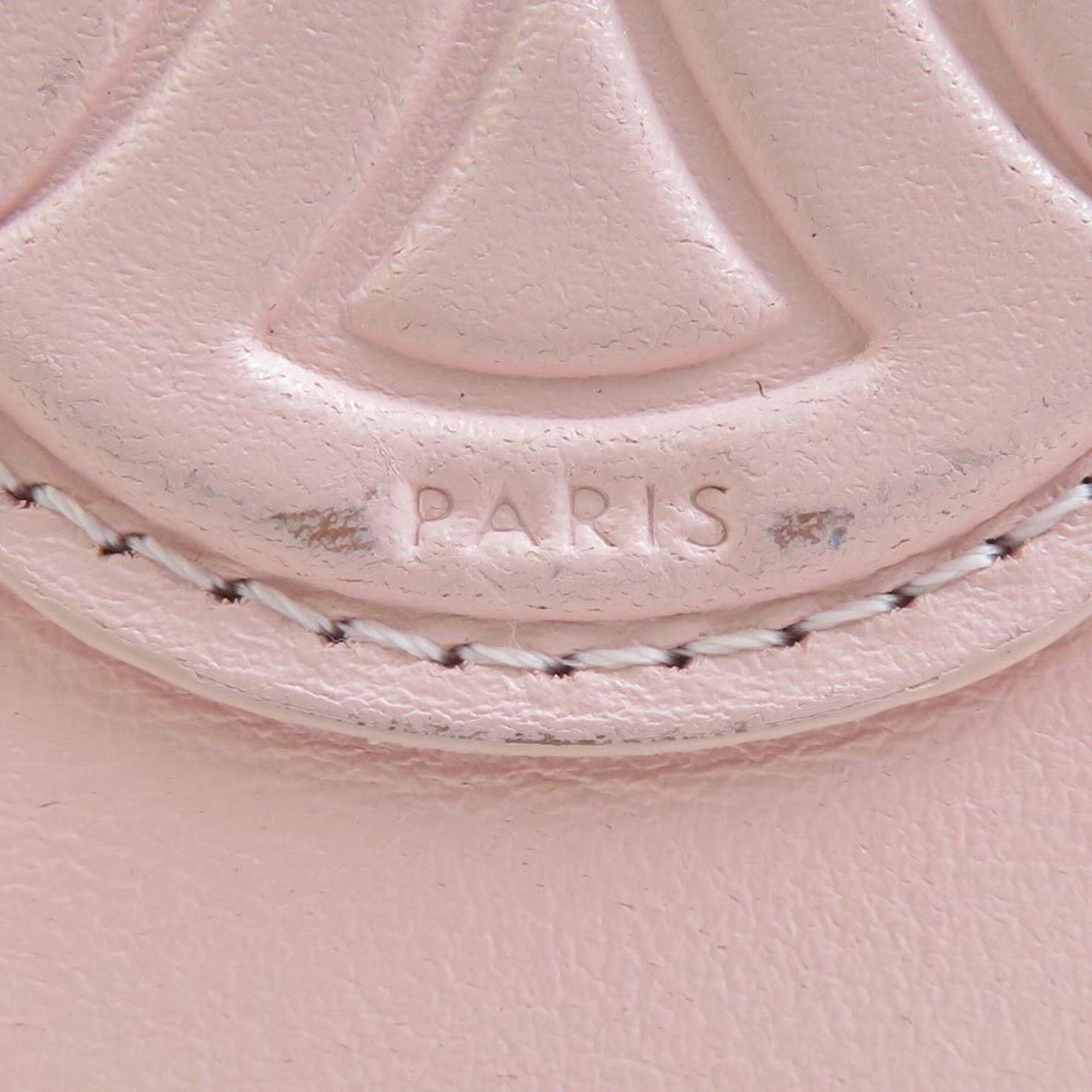 Celine Celine Wallet/Coin Purse Triomphe Leather Pink Women's r11208j Size ONE SIZE - 6 Thumbnail
