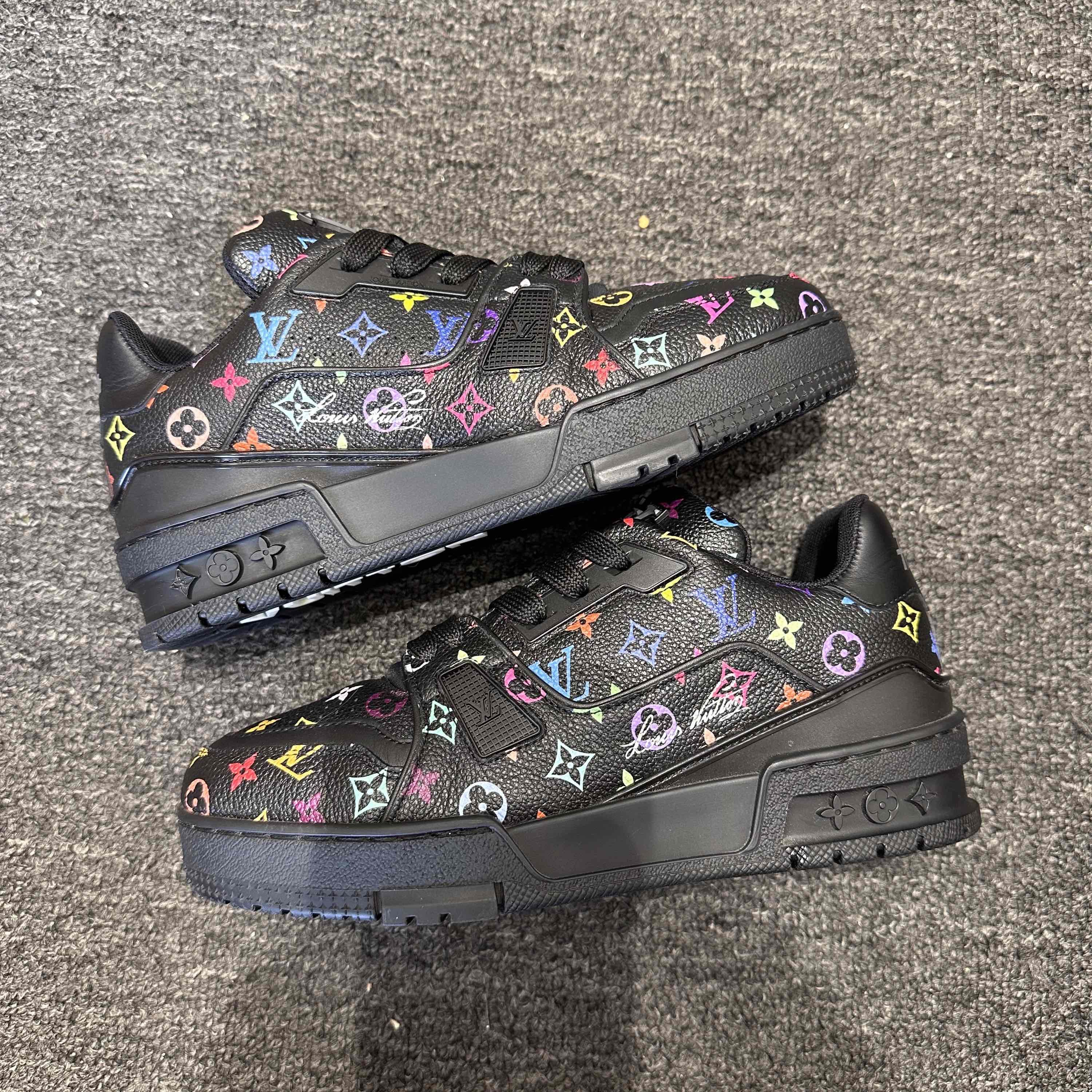 Louis Vuitton Louis Vuitton x Murakami Trainer Low-Top Sneakers Size 35 Size US 5 / IT 35 - 7 Thumbnail