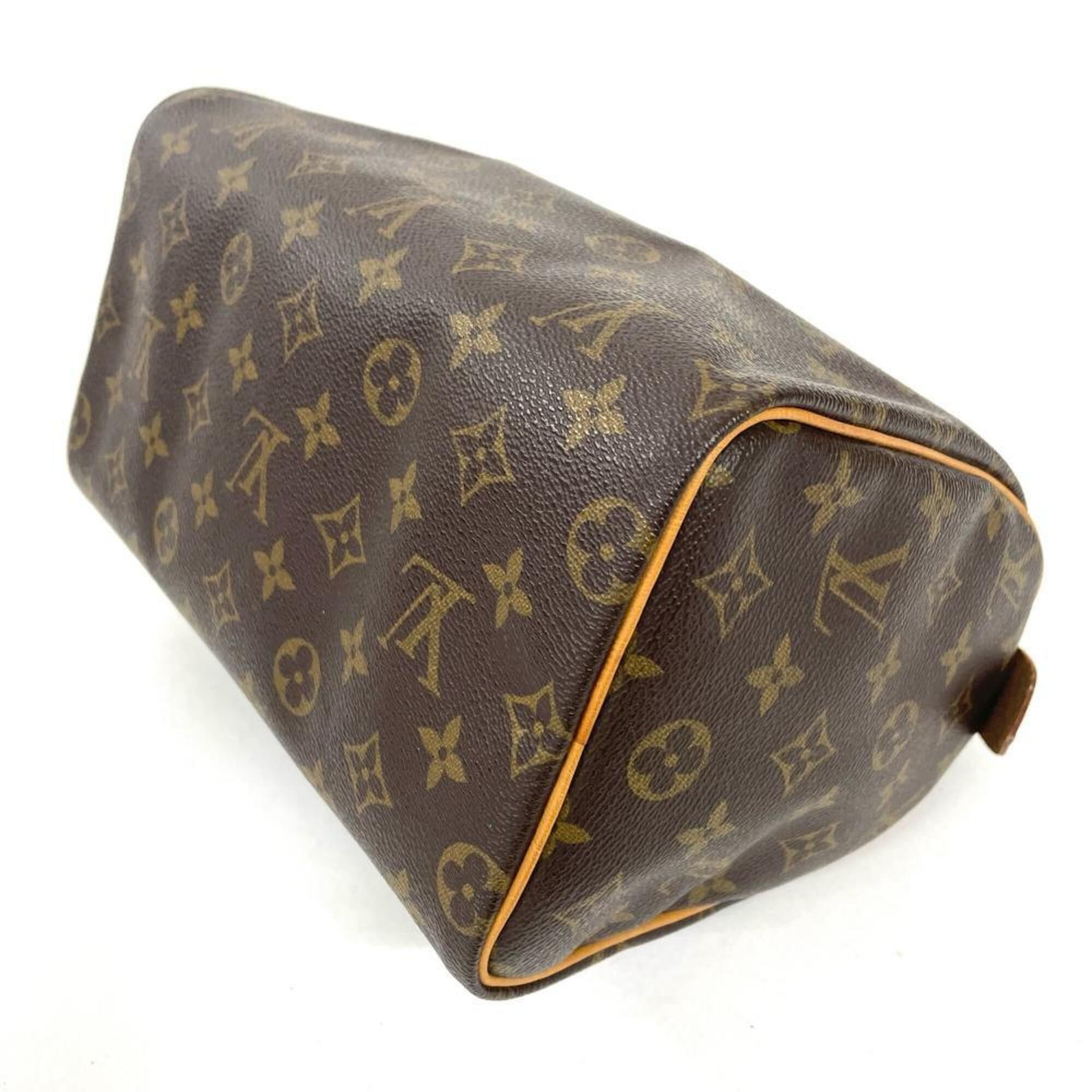 Louis Vuitton Louis Vuitton Speedy 25 Handbag, Monogram Canvas, M41528, Brown (Older Model) Size ONE SIZE - 3 Thumbnail