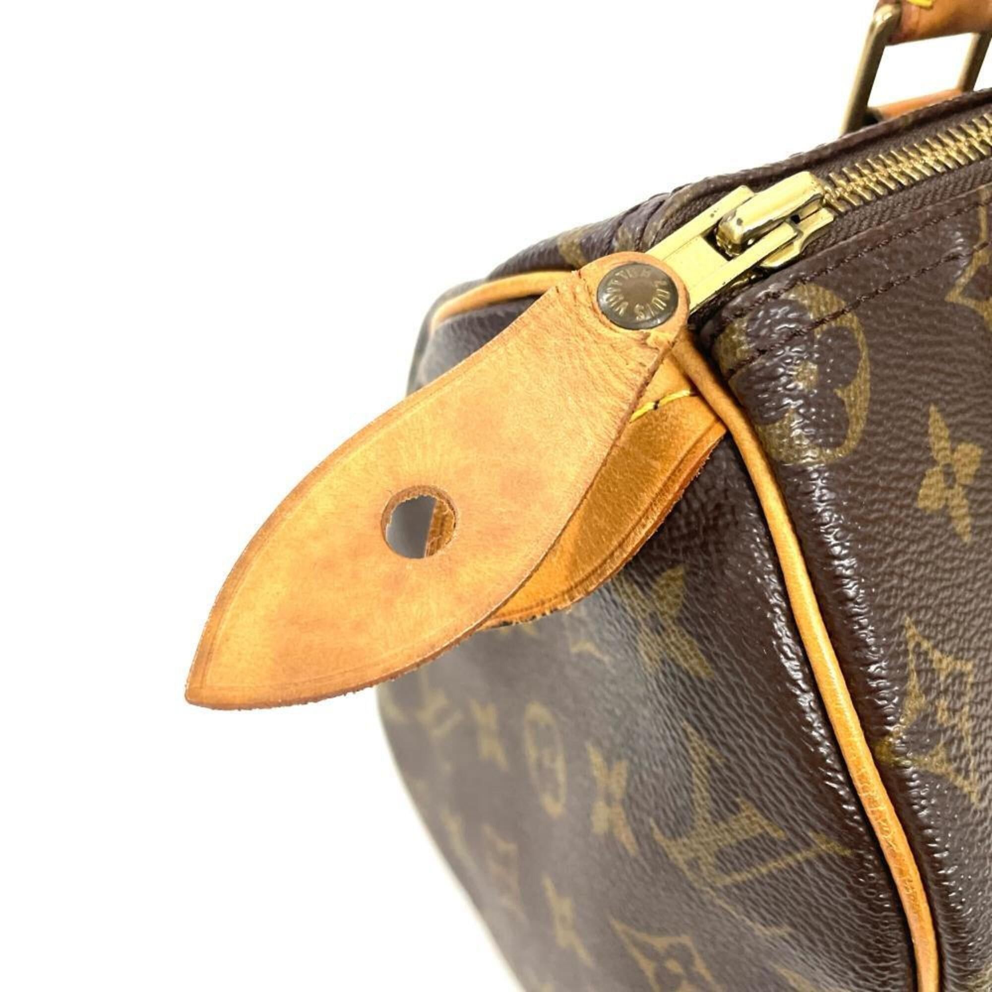 Louis Vuitton Louis Vuitton Speedy 25 Handbag, Monogram Canvas, M41528, Brown (Older Model) Size ONE SIZE - 5 Thumbnail