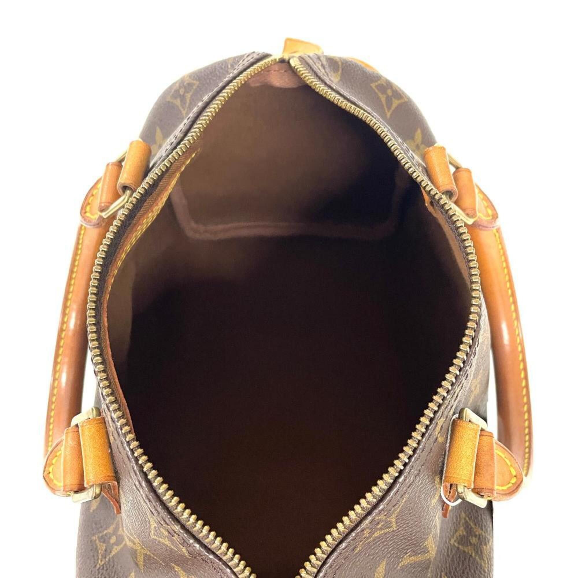 Louis Vuitton Louis Vuitton Speedy 25 Handbag, Monogram Canvas, M41528, Brown (Older Model) Size ONE SIZE - 6 Thumbnail